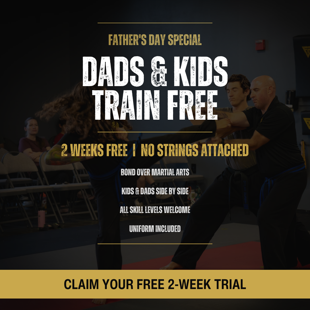 Final Strike Martial Arts Facebook ad: Free Two Week Trial Classes