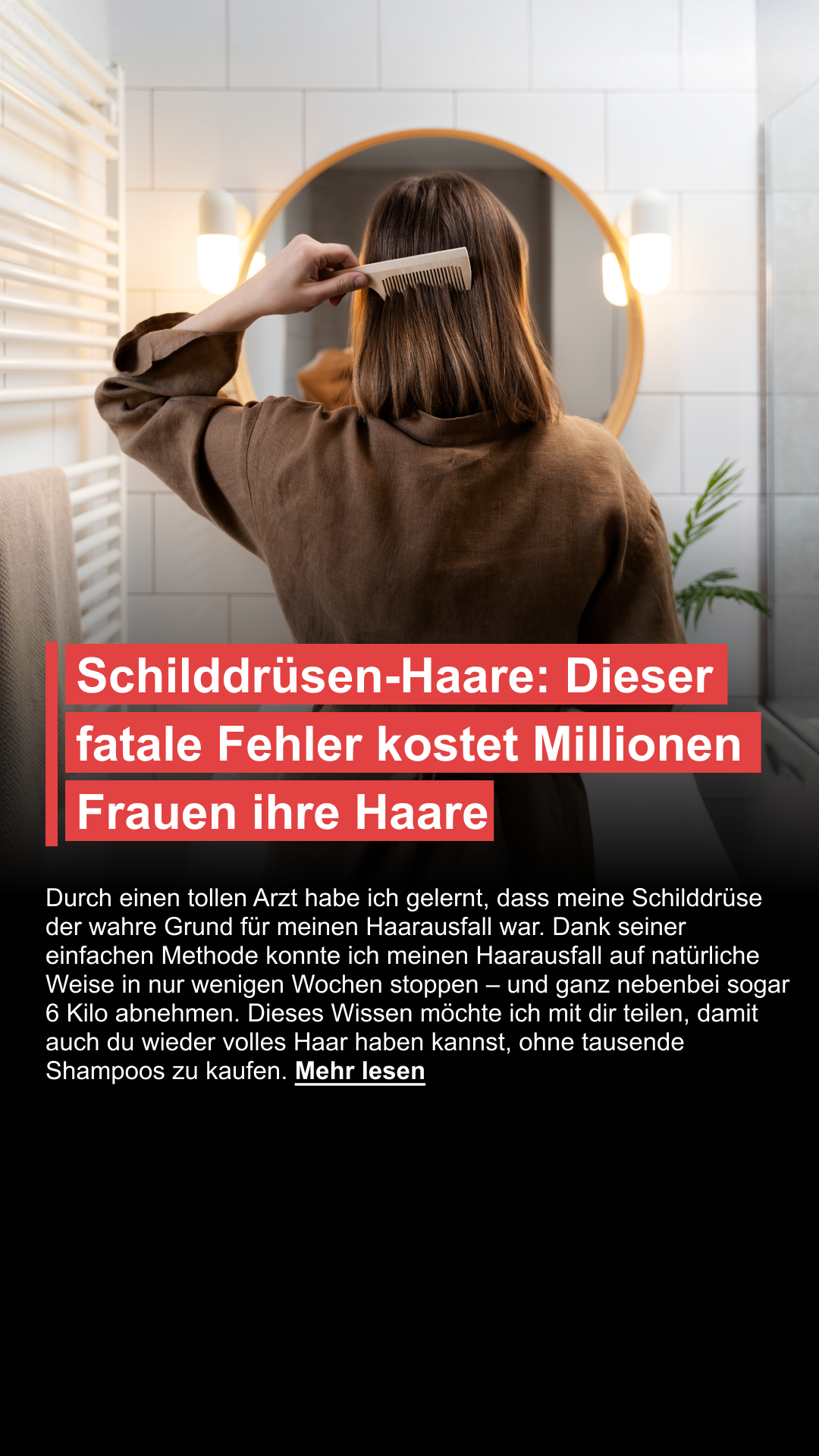 Mission Schilddrüse Facebook ad
