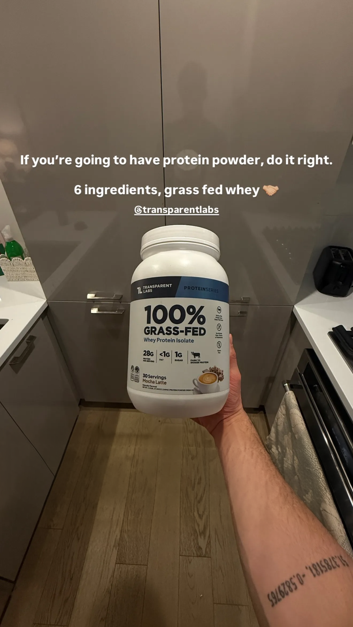 Transparent Labs Facebook ad