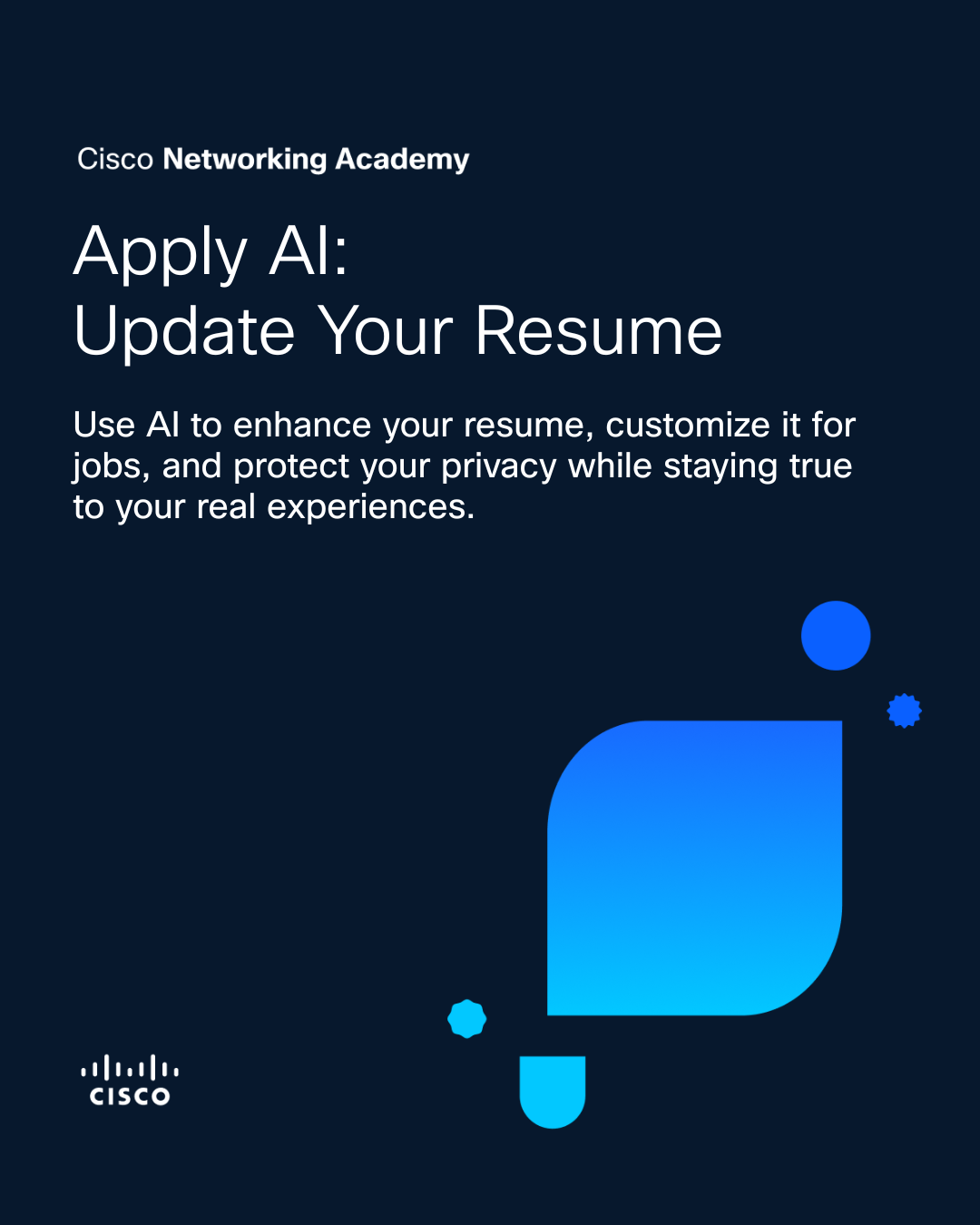 Cisco Networking Academy Facebook ad