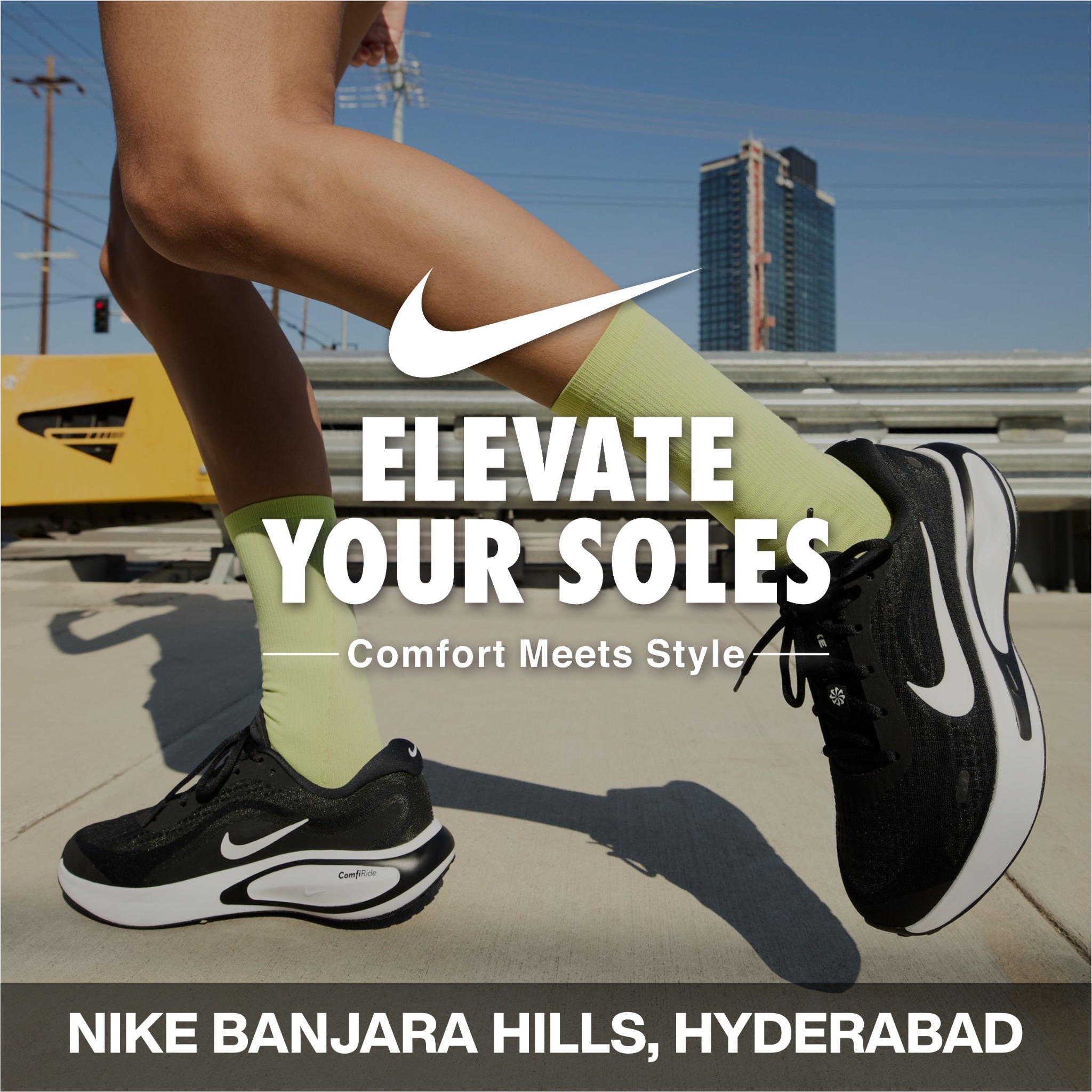 Livesport.rjcorp Facebook ad: Step into the latest Nike footwear collection.