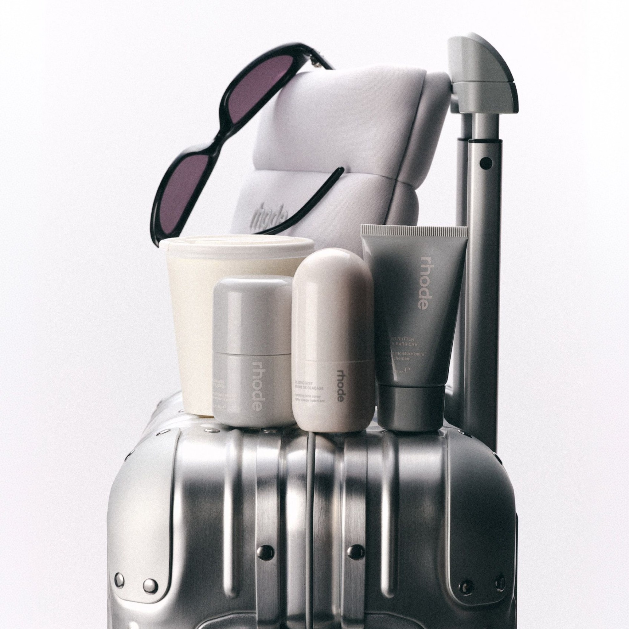 rhode Facebook ad: travel with rhode