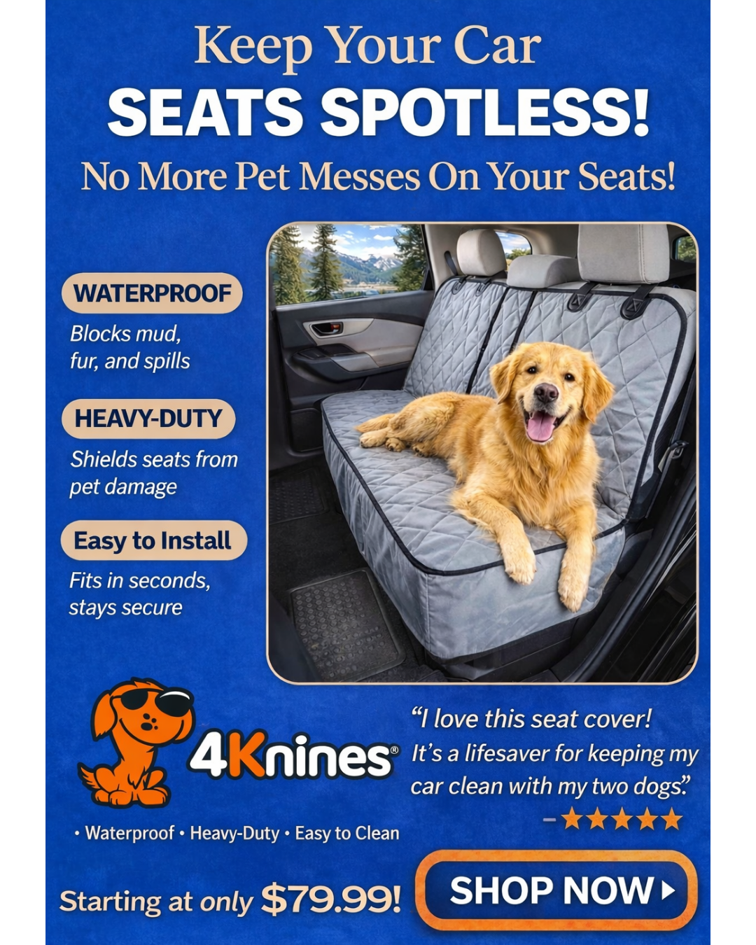 4Knines Facebook ad