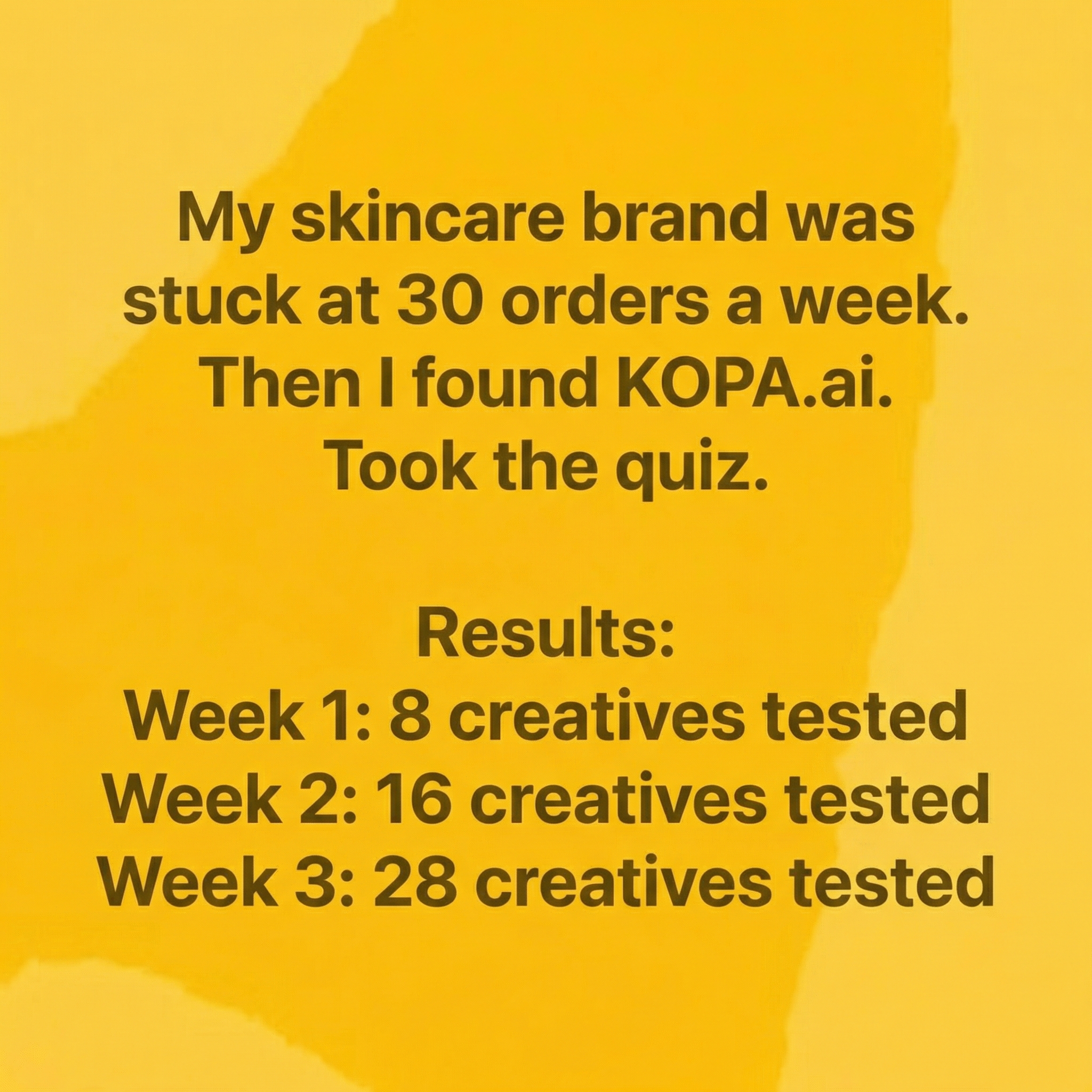 kopa.ai Facebook ad