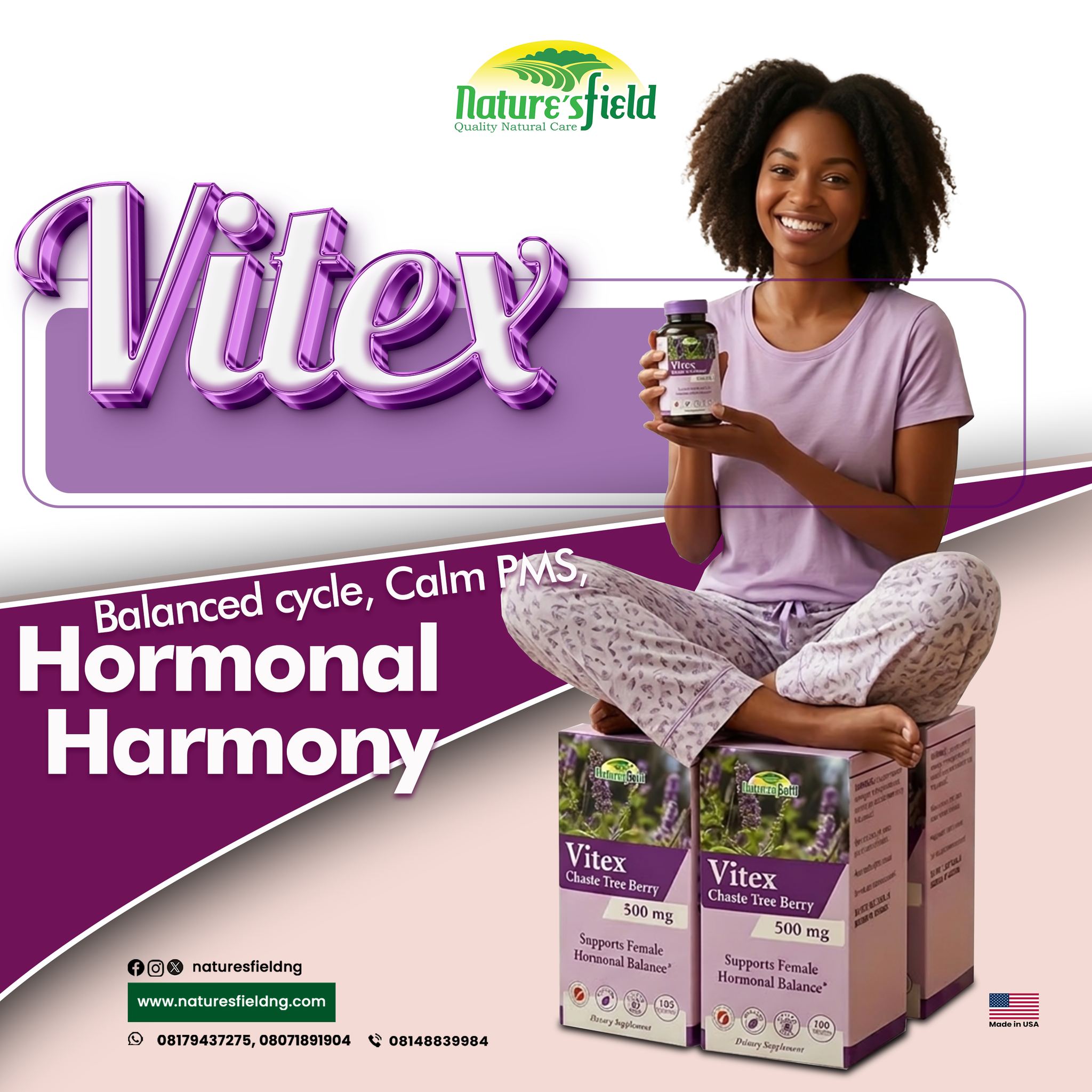 Nature's field Nigeria Facebook ad
