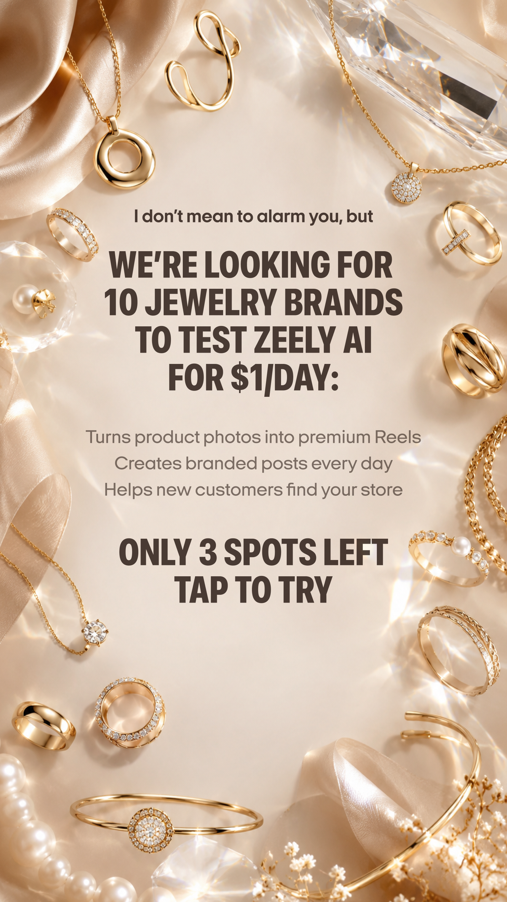 Zeely Facebook ad