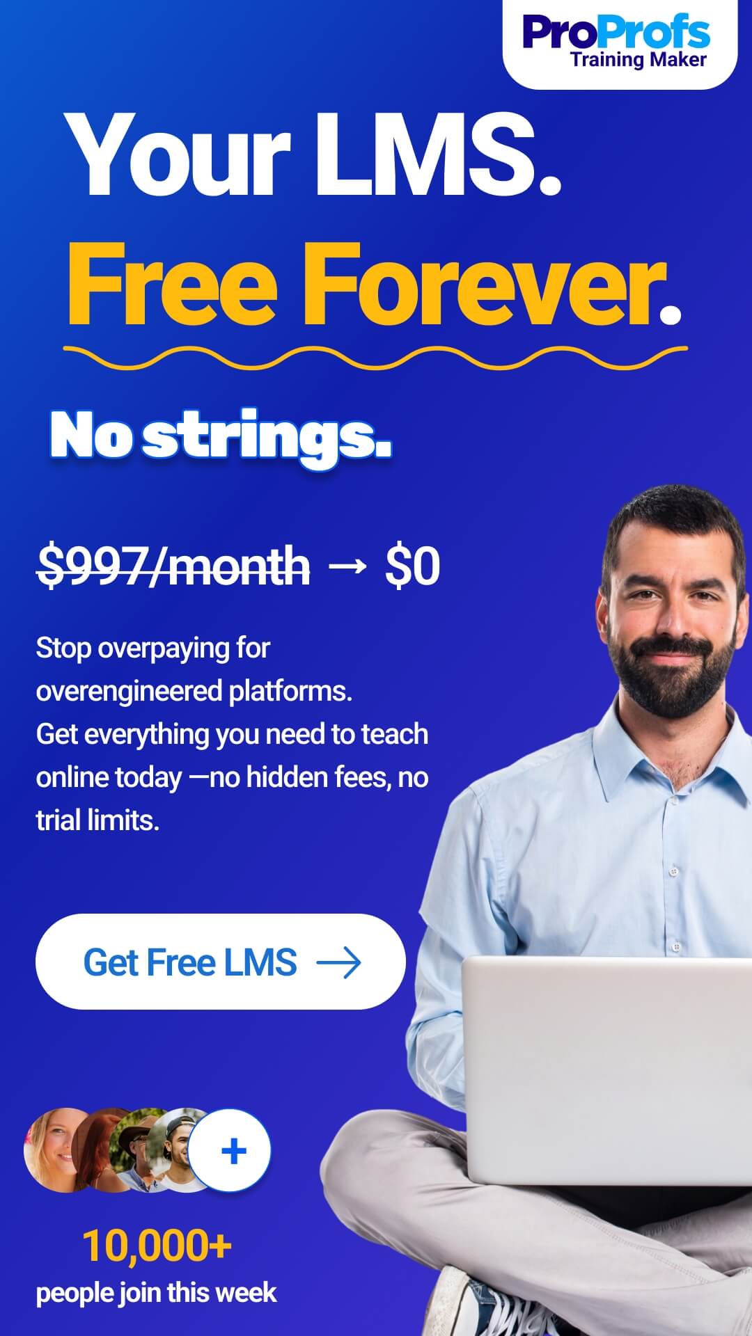 ProProfs.com Facebook ad
