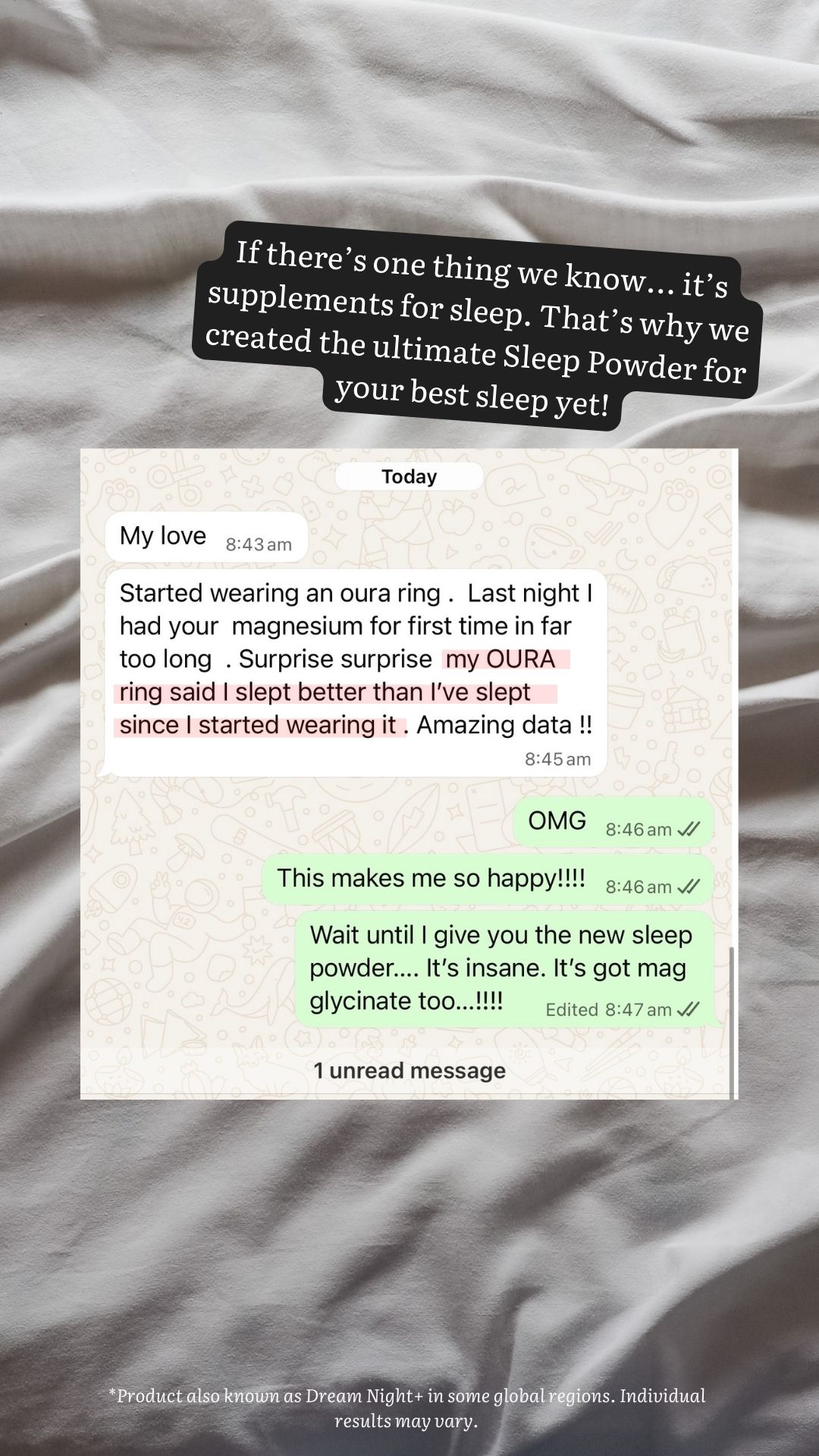 JSHealth Vitamins Sleep  Facebook ad
