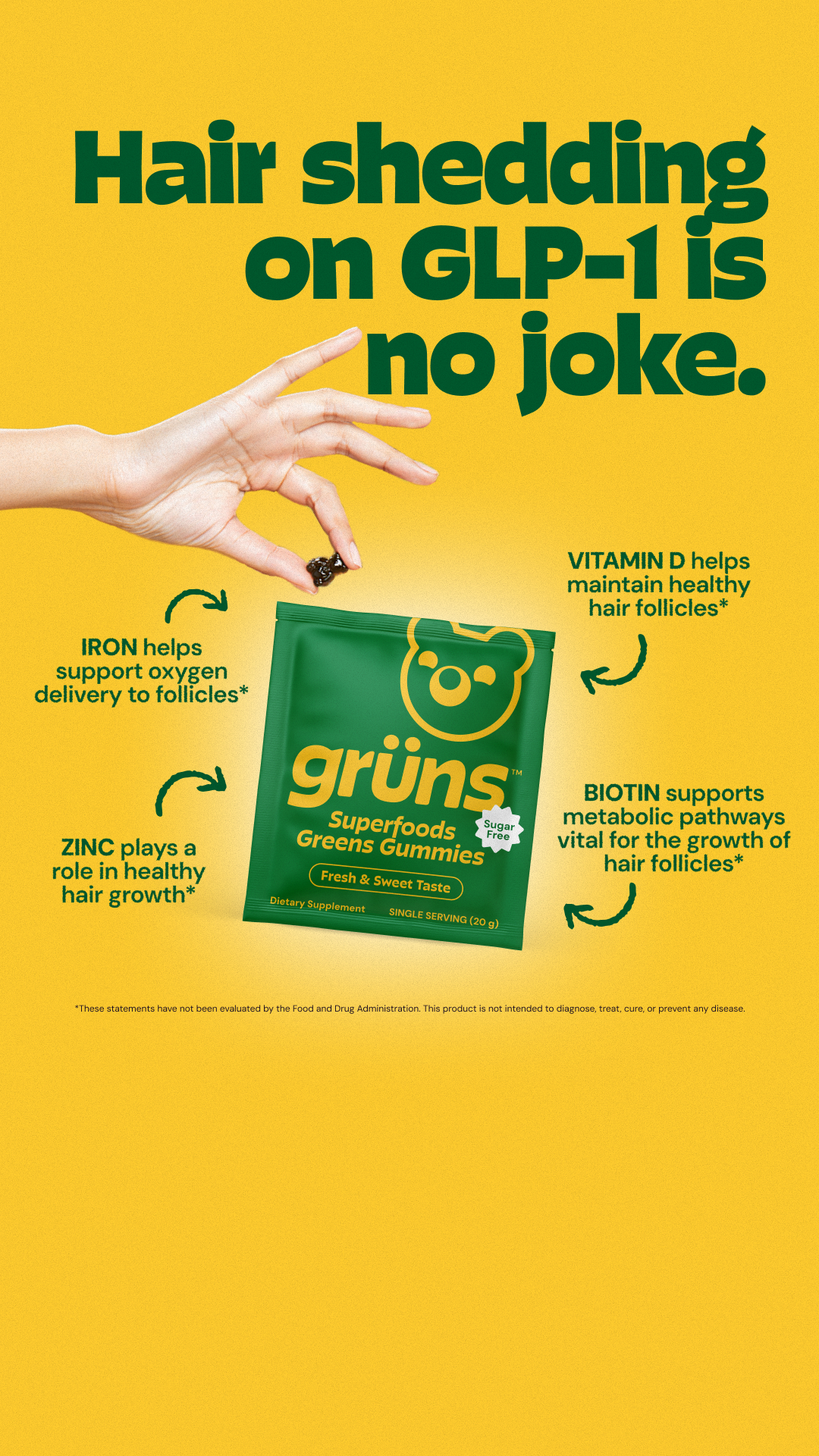 Grüns Facebook ad