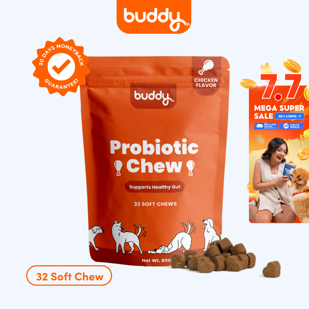 Buddy Philippines Facebook ad: Upgrade Your Dog’s Health with Every Bite
