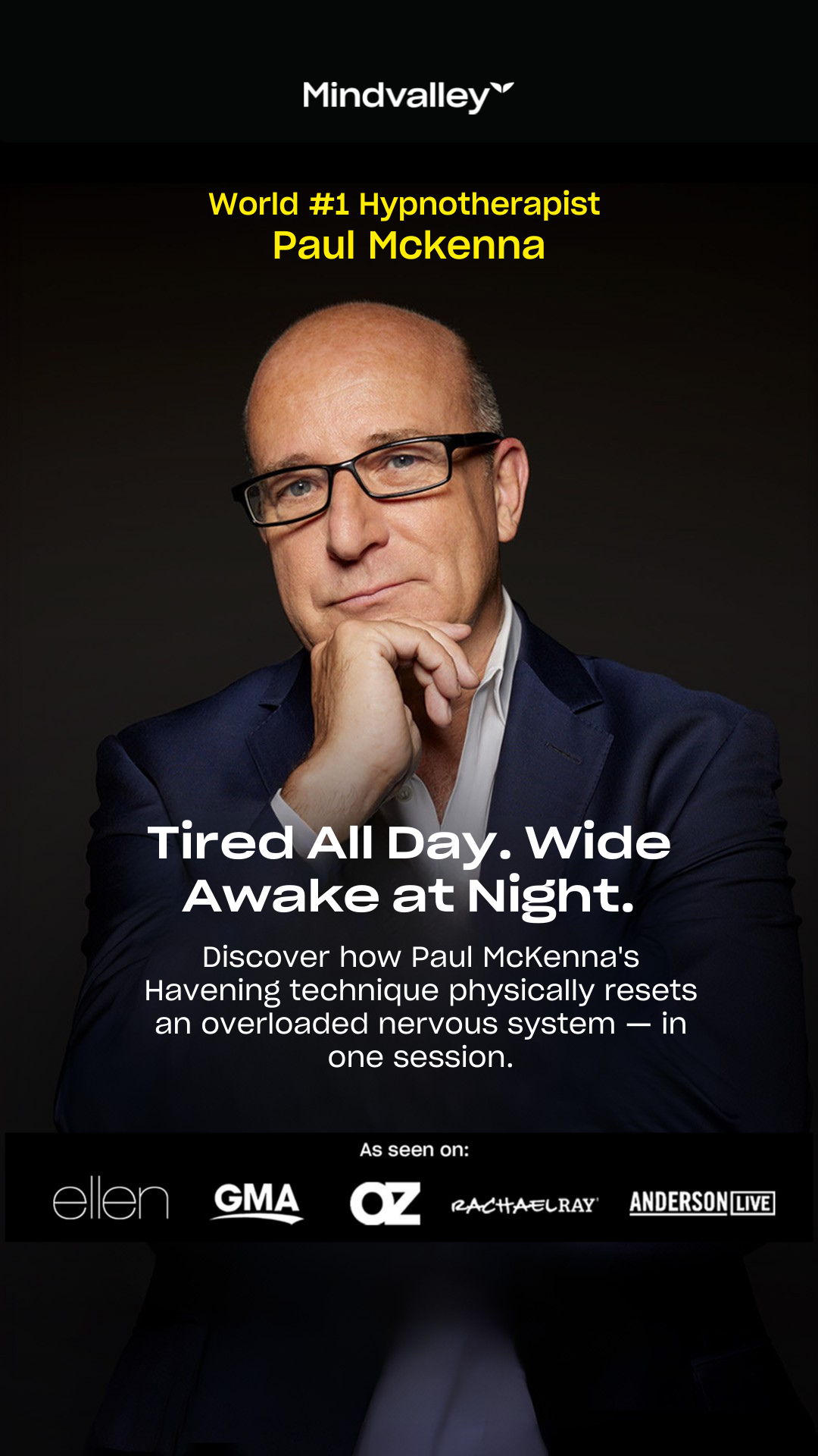 Mindvalley Facebook ad from Mar 9, 2026