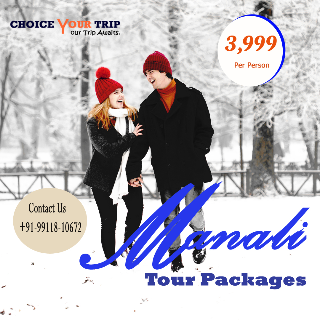Choice Your Trip Facebook ad: Shimla Manali Tour Packages - Upto 70% Off