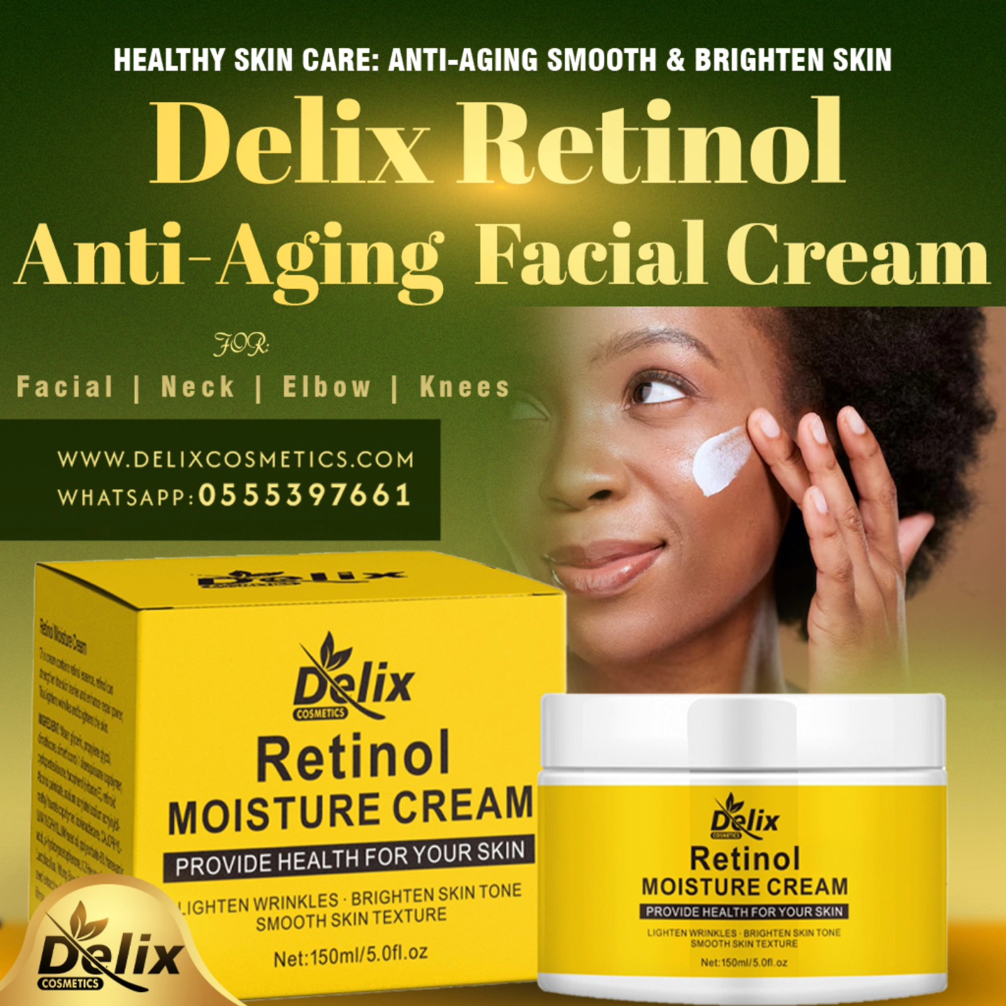 Delix Natural Organic  Cosmetics Facebook ad