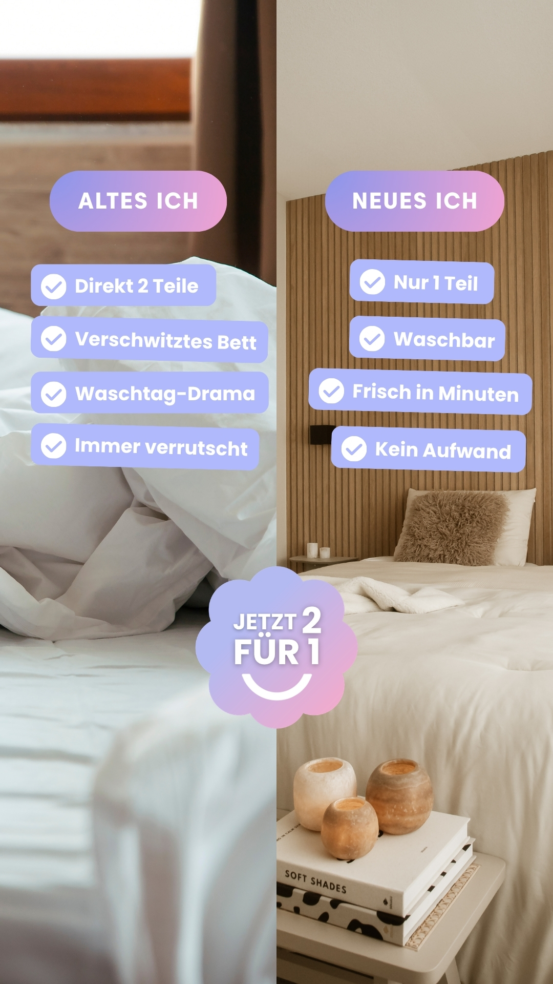 Thehappybed.de Facebook ad