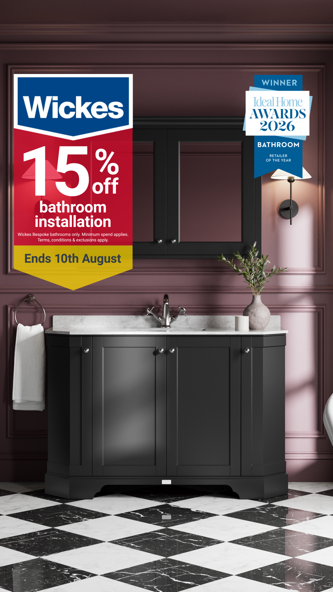 Wickes Facebook ad from Jul 24, 2026