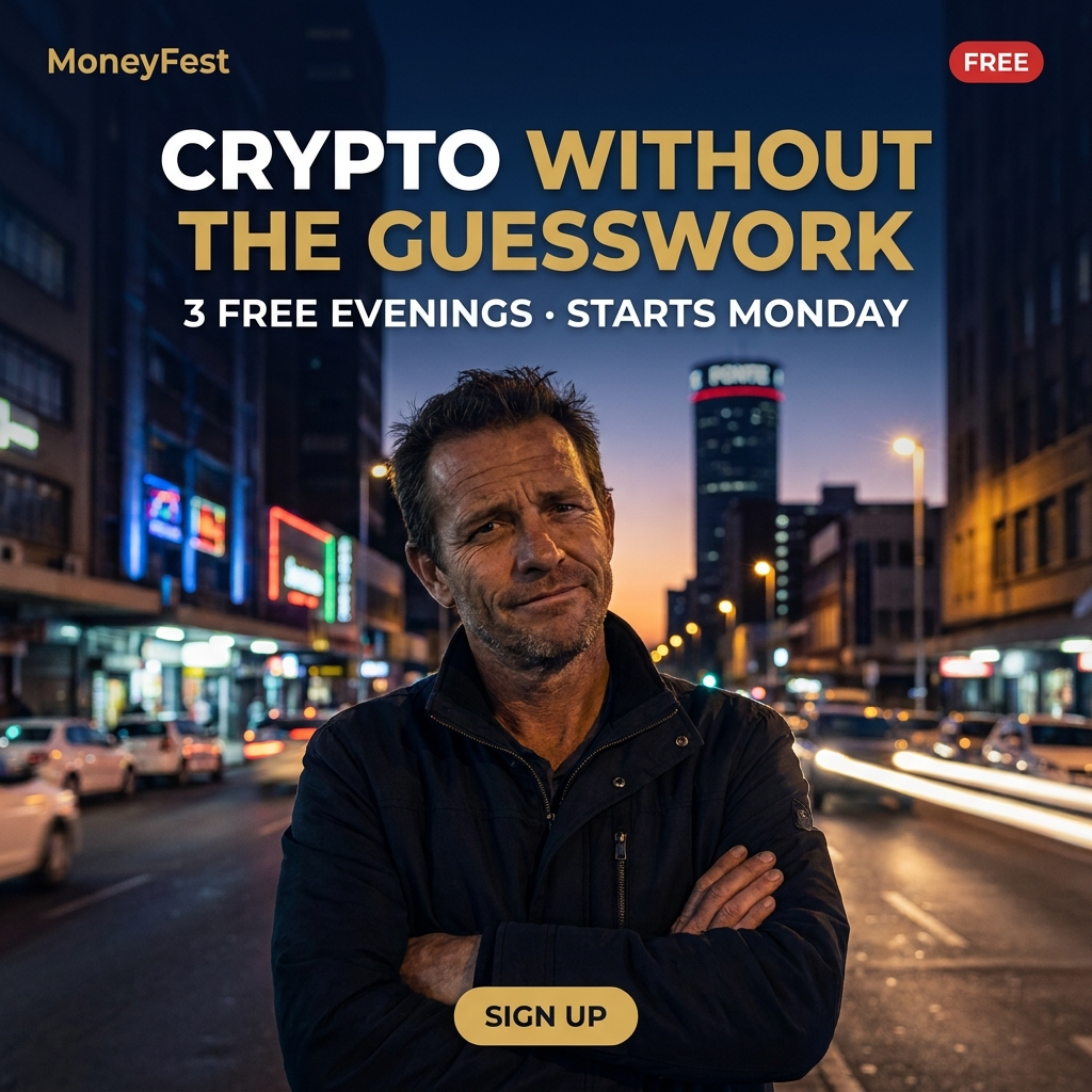 Moneyfest School Facebook ad: To learn more, follow the link