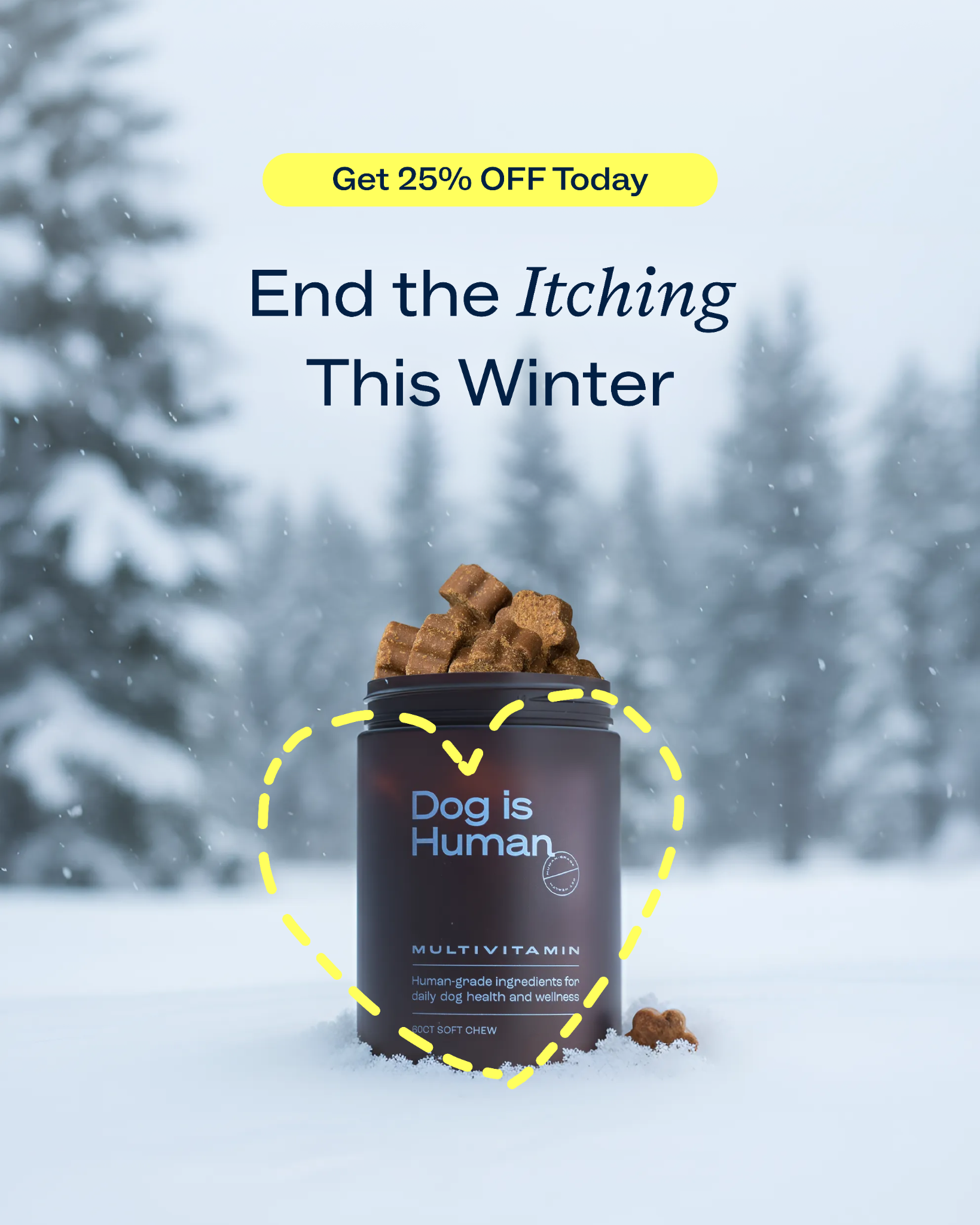 Dog is Human Facebook ad