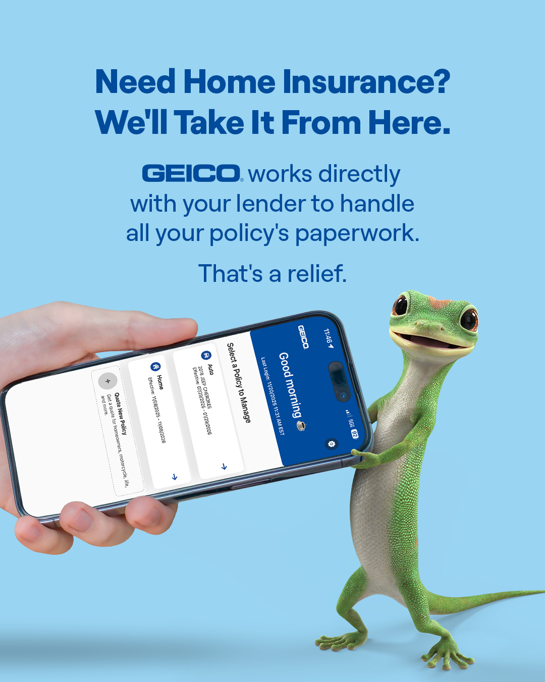 GEICO Facebook ad