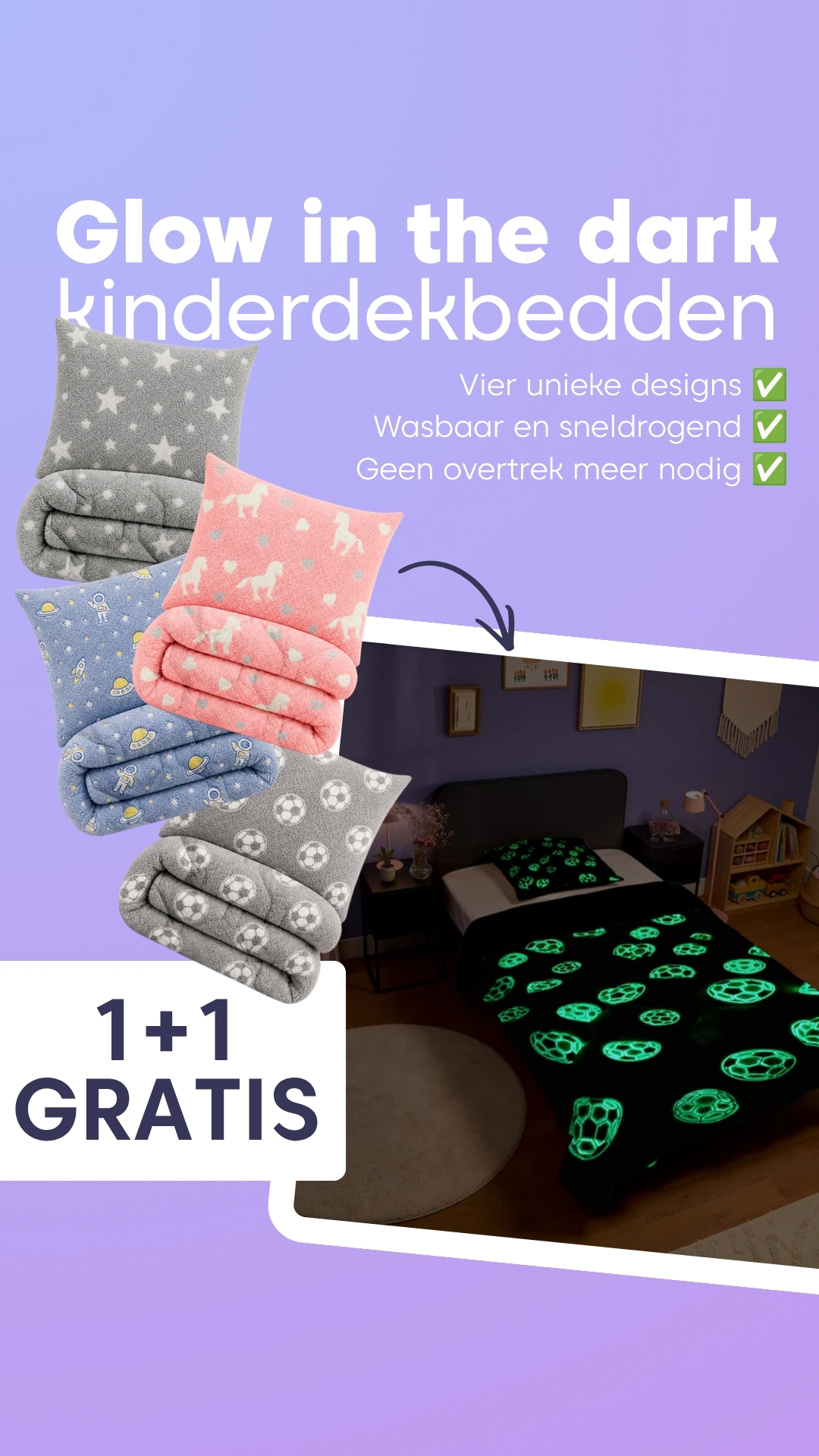 HappyBed Facebook ad