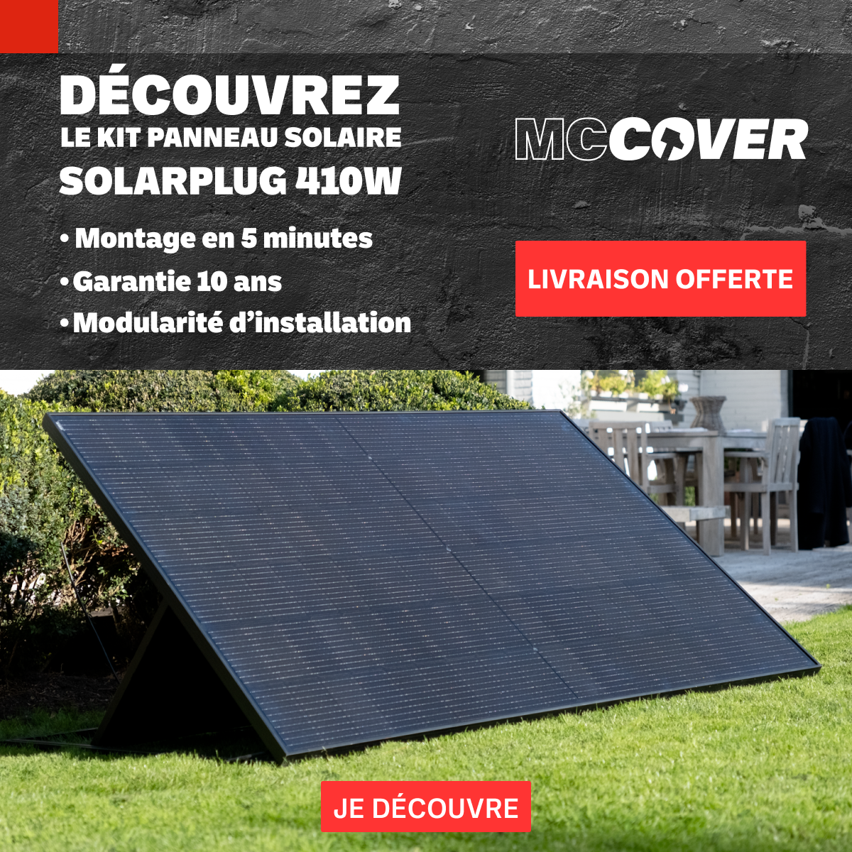 Mccover.com Facebook ad