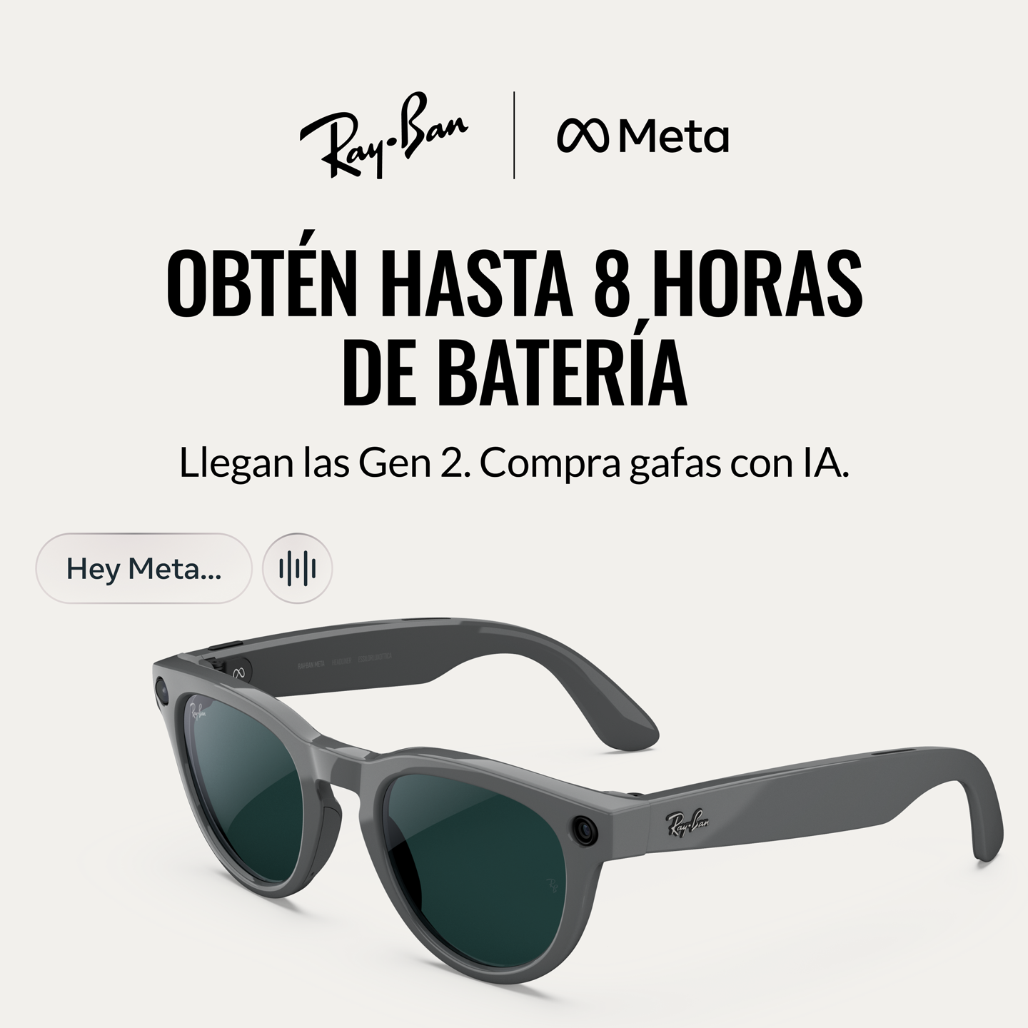 Ray-Ban Meta Facebook ad