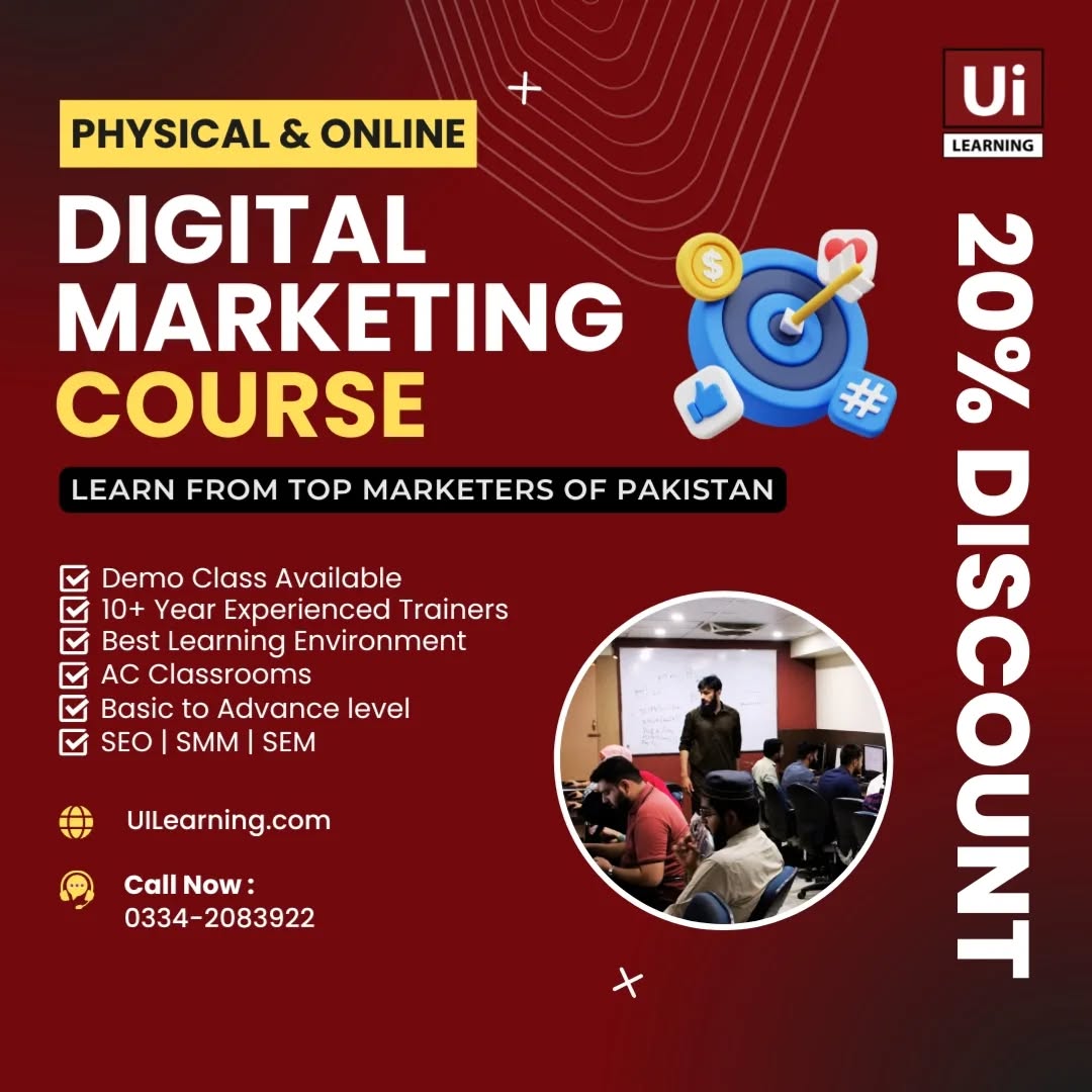 UI Learning Institute Facebook ad: Few Seats Left 𝐃𝐢𝐠𝐢𝐭𝐚𝐥 𝐌𝐚𝐫𝐤𝐞𝐭𝐢𝐧𝐠…