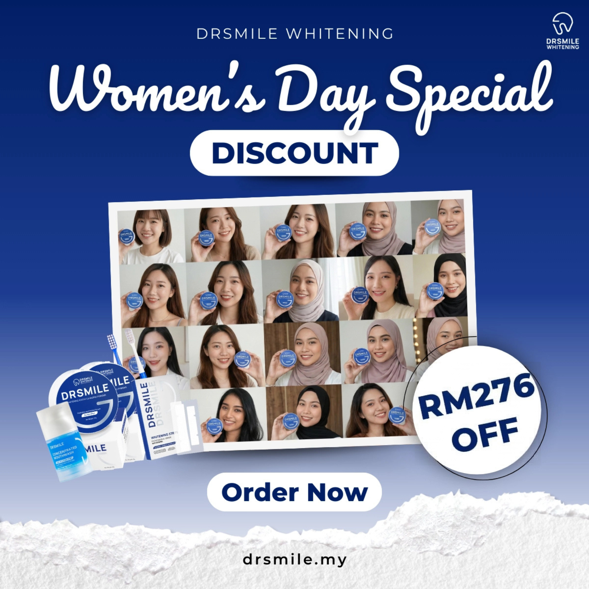 Dr Smile Whitening Solution Facebook ad