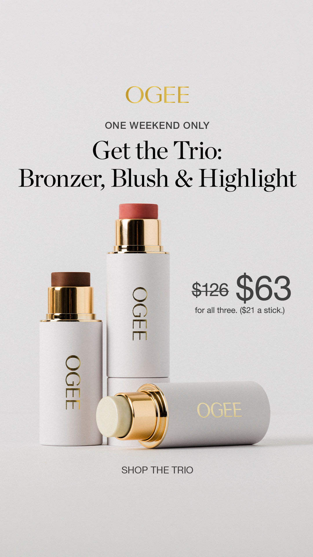 OGEE Facebook ad