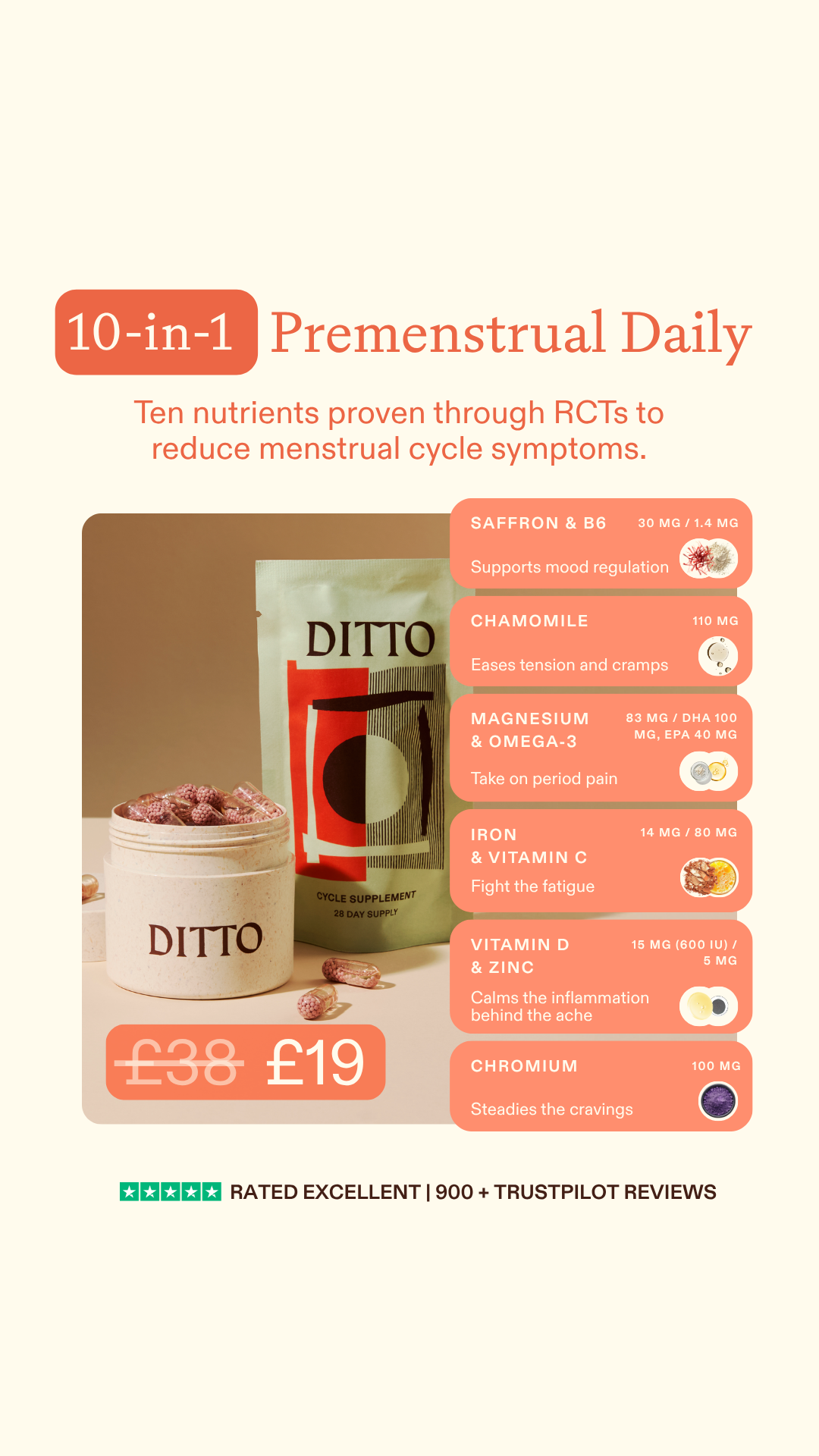 DITTO Daily Facebook ad: Get an extra 50% off with DITTO50