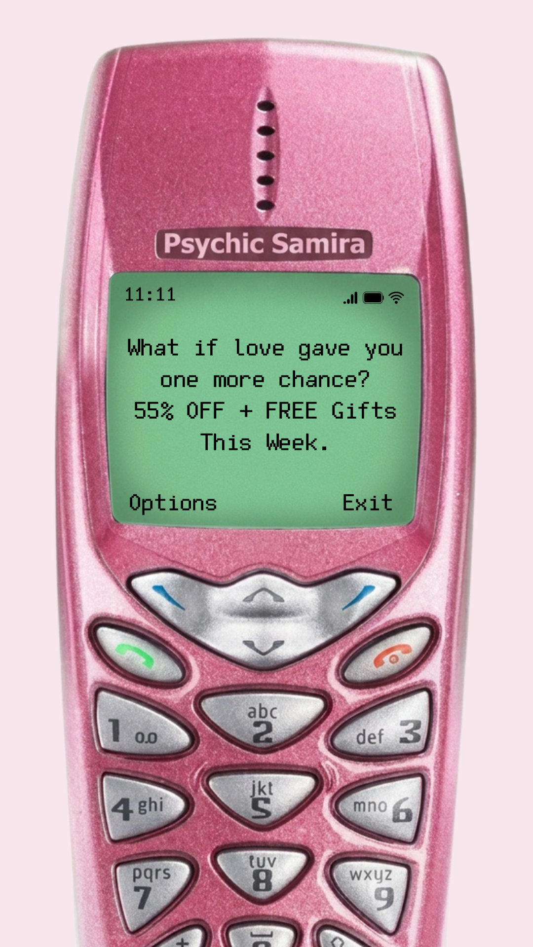 Psychic Samira Facebook ad