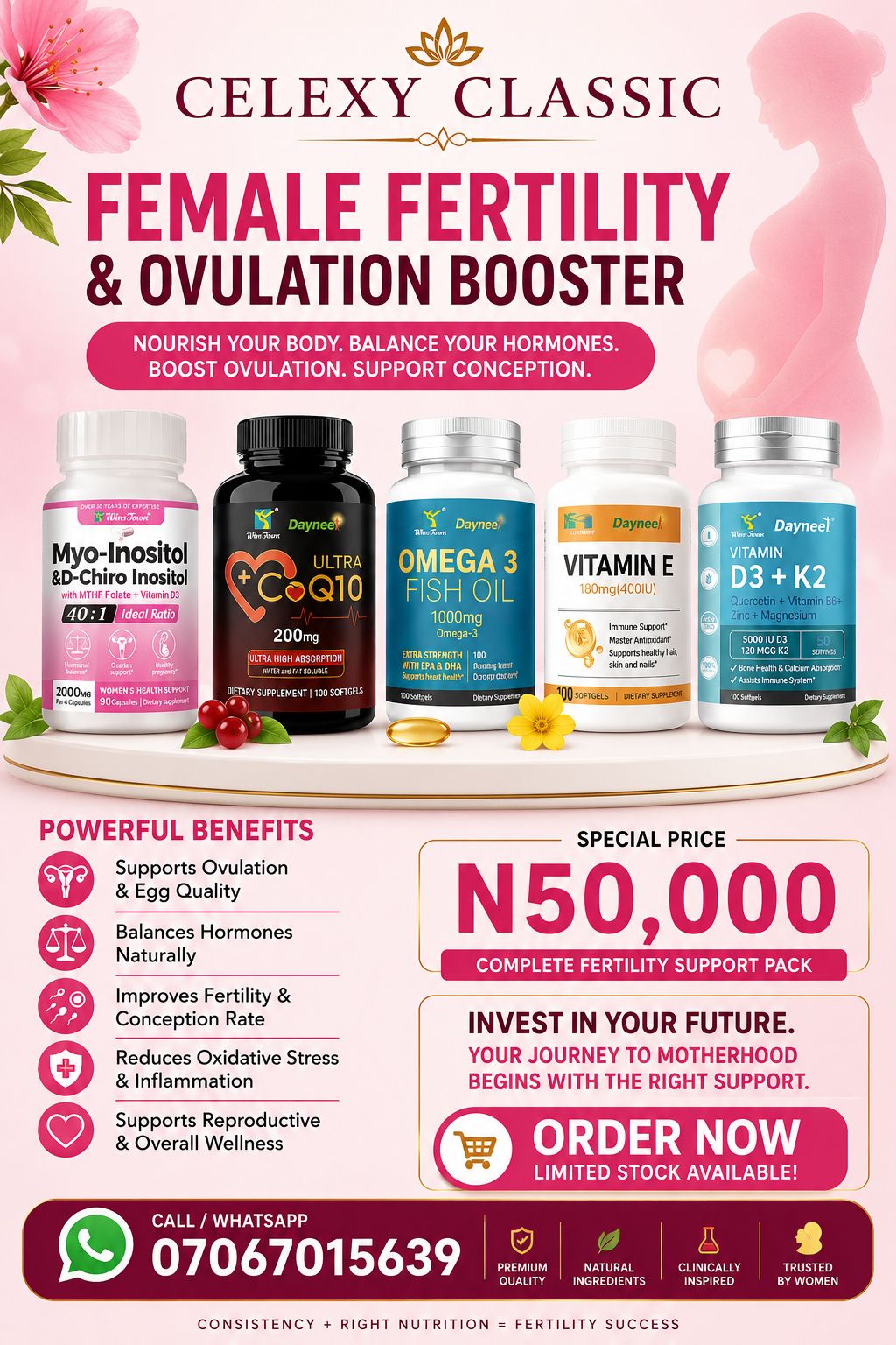 Celexy Classic Facebook ad: It is easier with the right nutrition and…