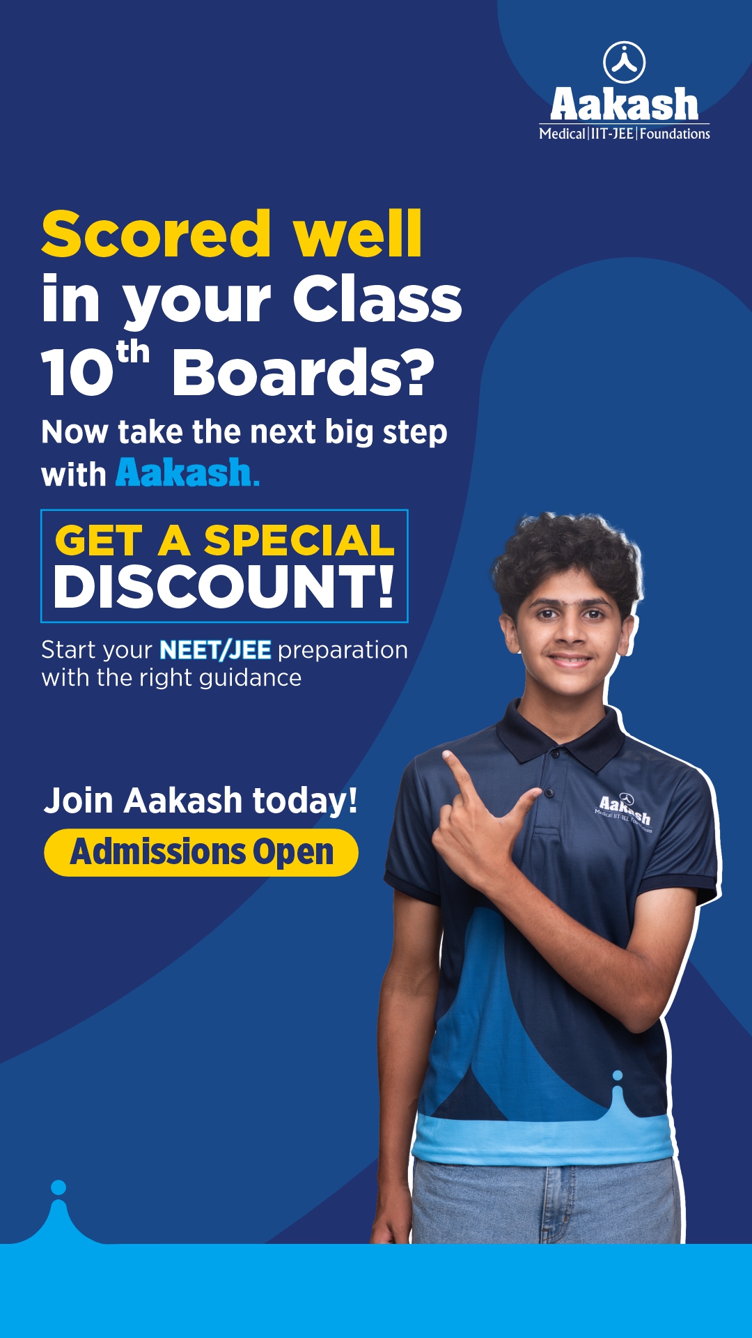 Aakash Educational Services Limited Facebook ad