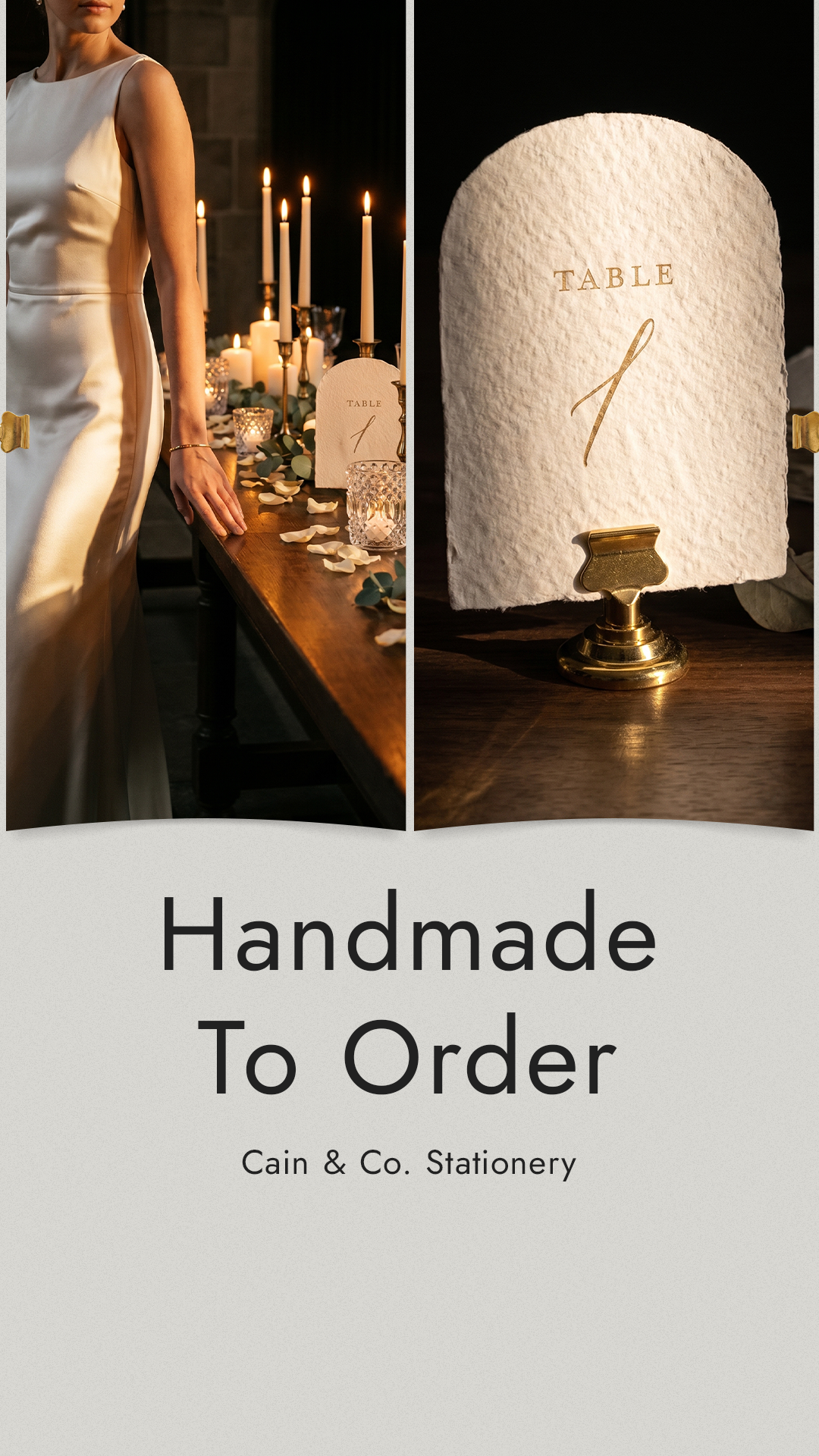 Cain & Co. Stationery Facebook ad