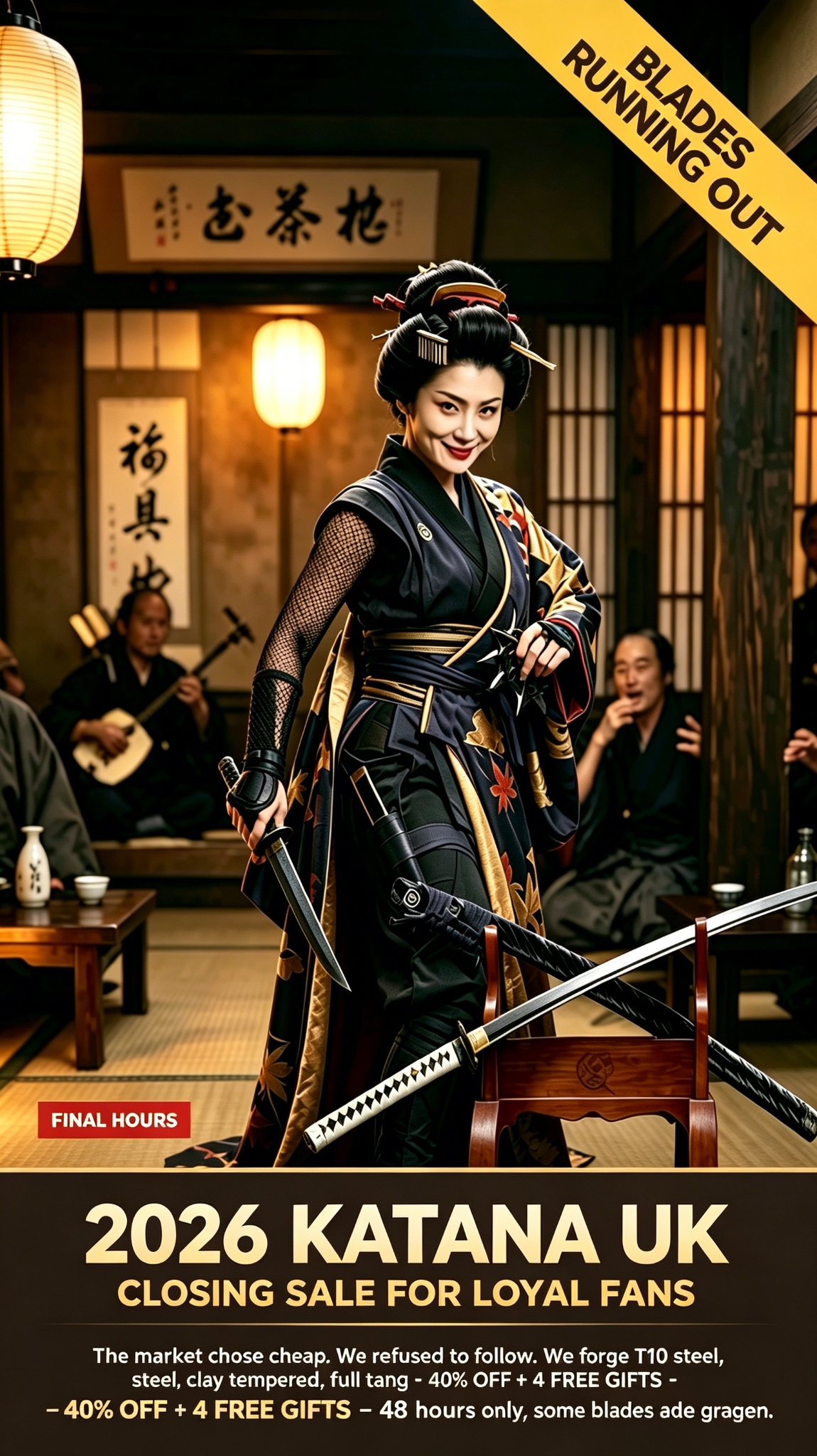 Swordforsale UK Facebook ad from Jun 15, 2026