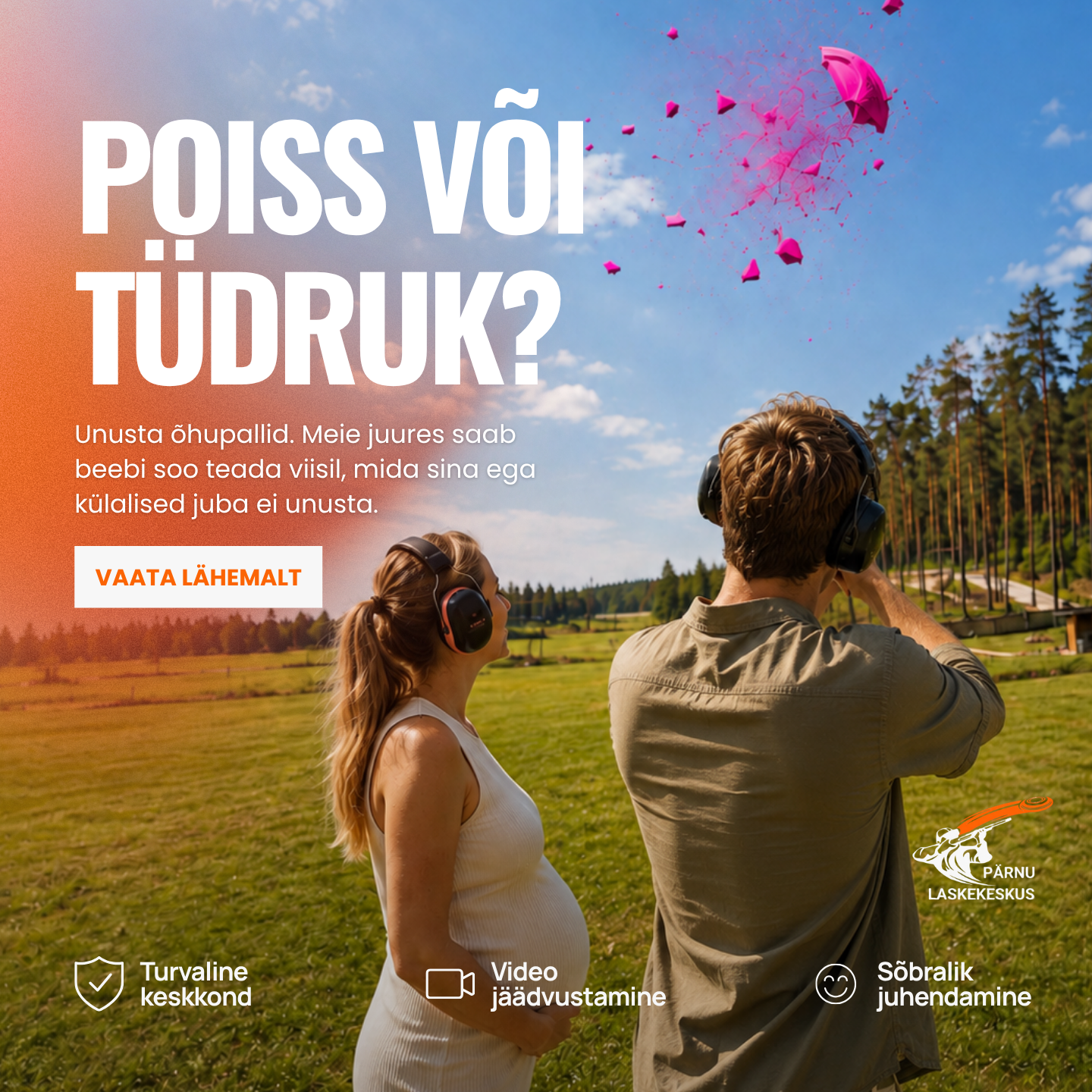 Pärnu Laskekeskus Facebook ad