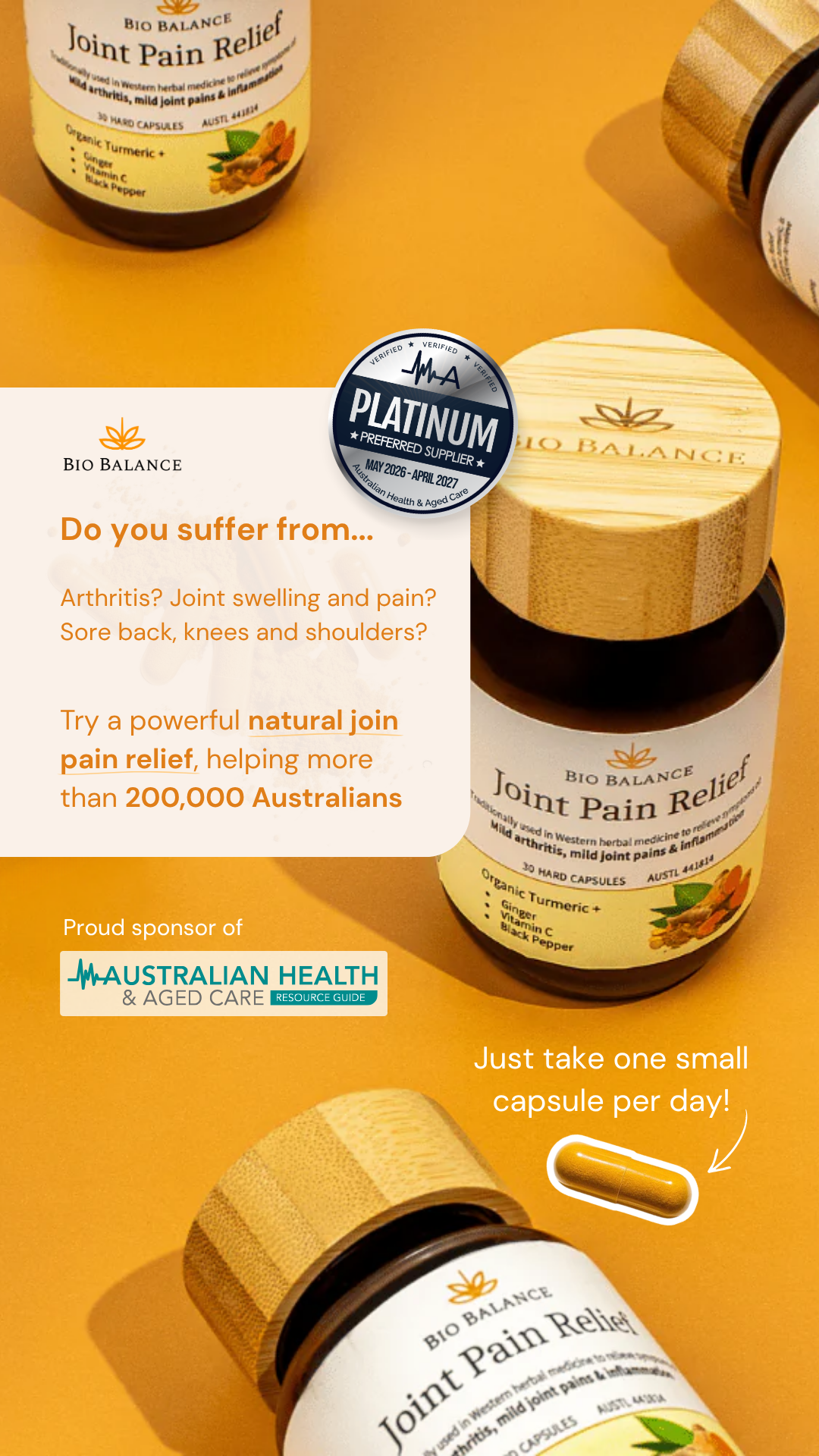 Bio Balance Australia Facebook ad: Try Bio Balance Now!