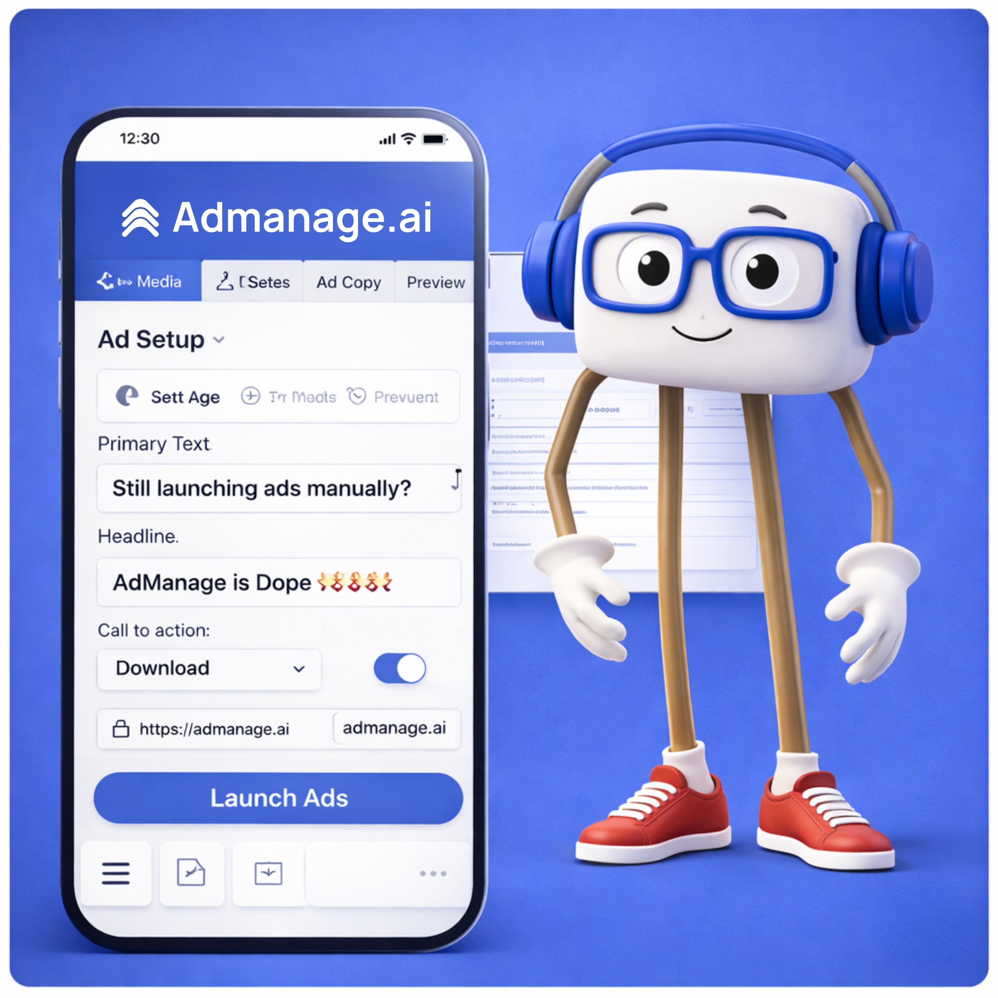 AdManage  Facebook ad