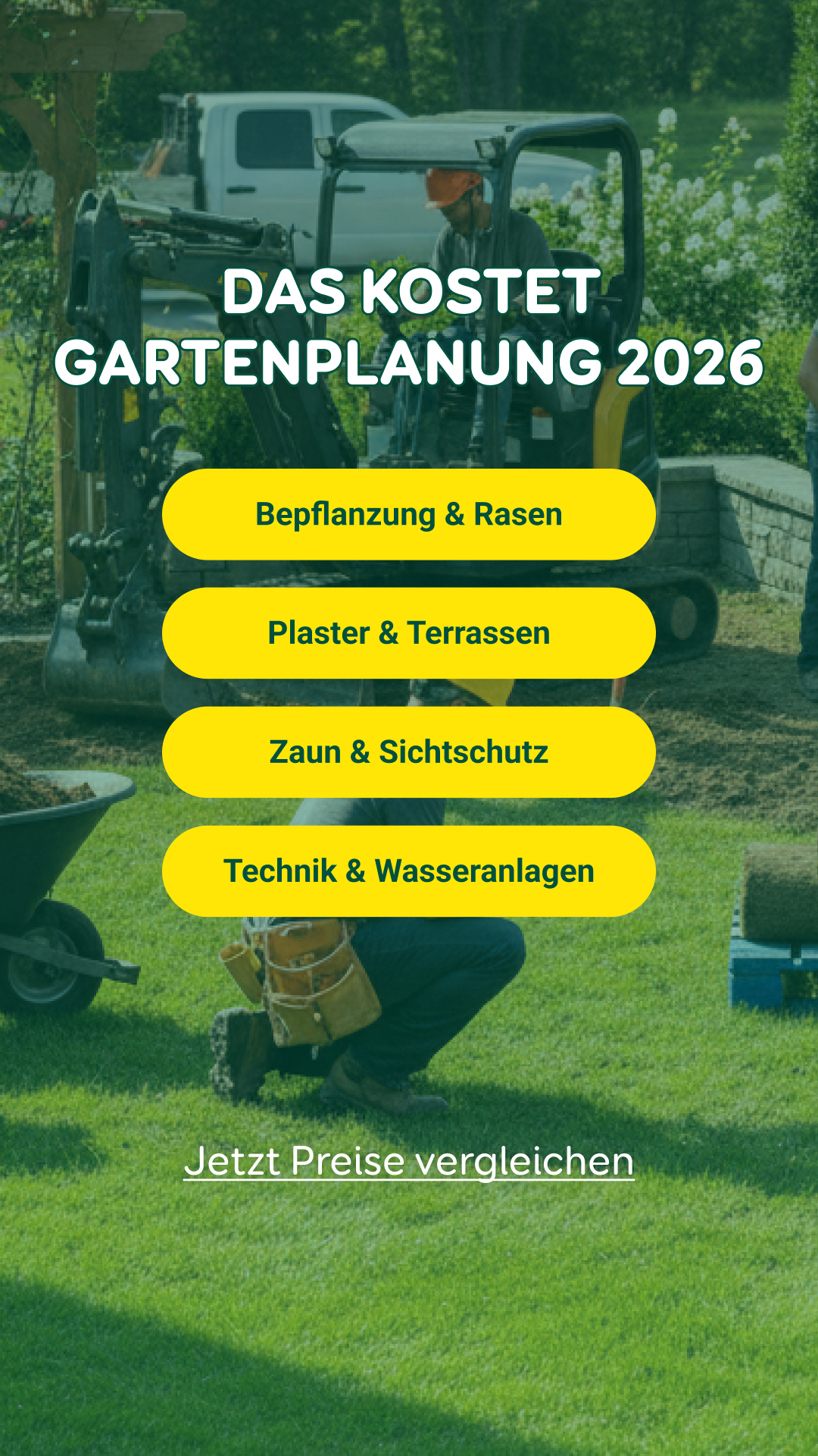 Aroundhome - Garten- & Landschaftsbau Facebook ad from Feb 10, 2026
