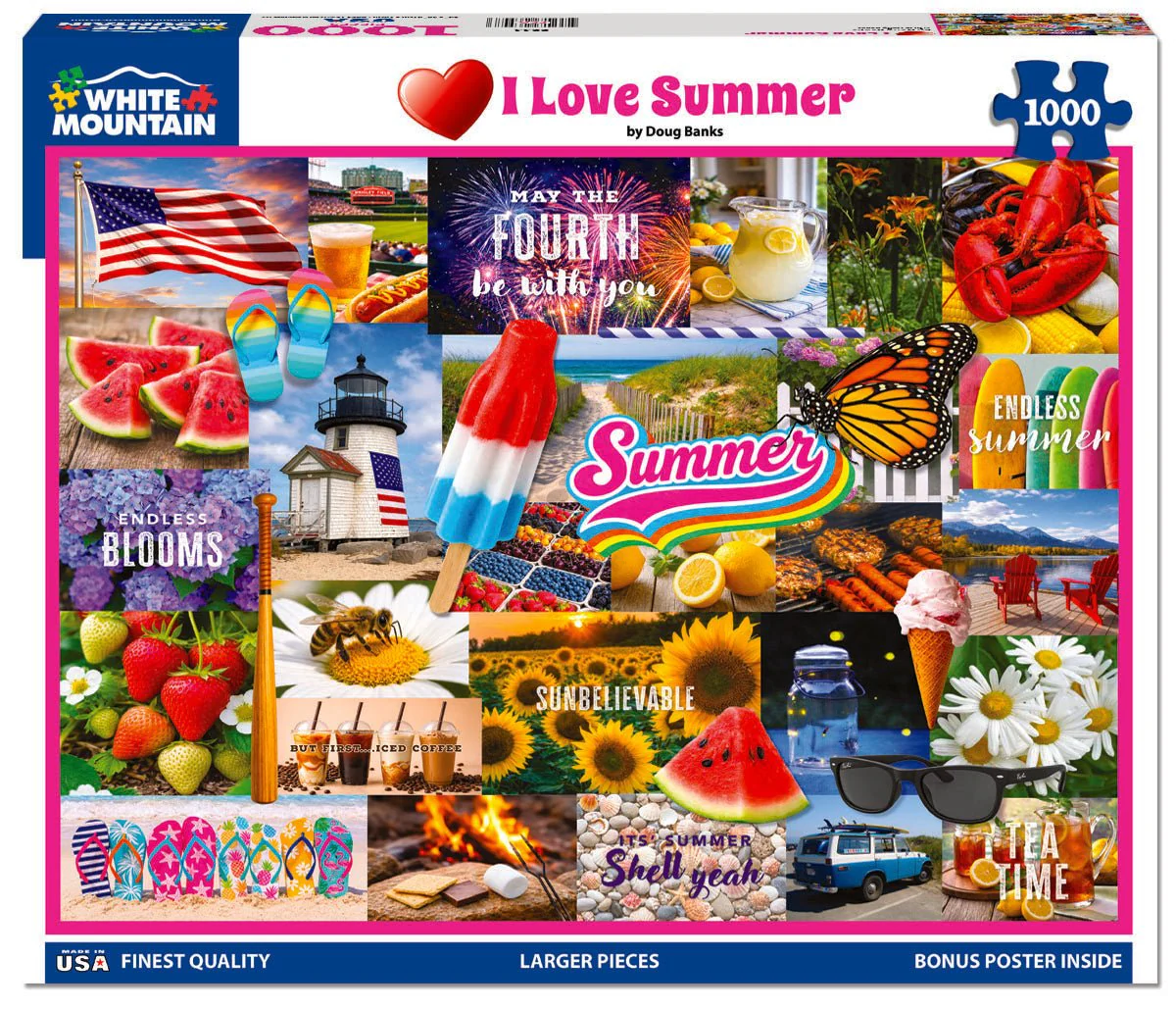 White Mountain Puzzles Facebook ad