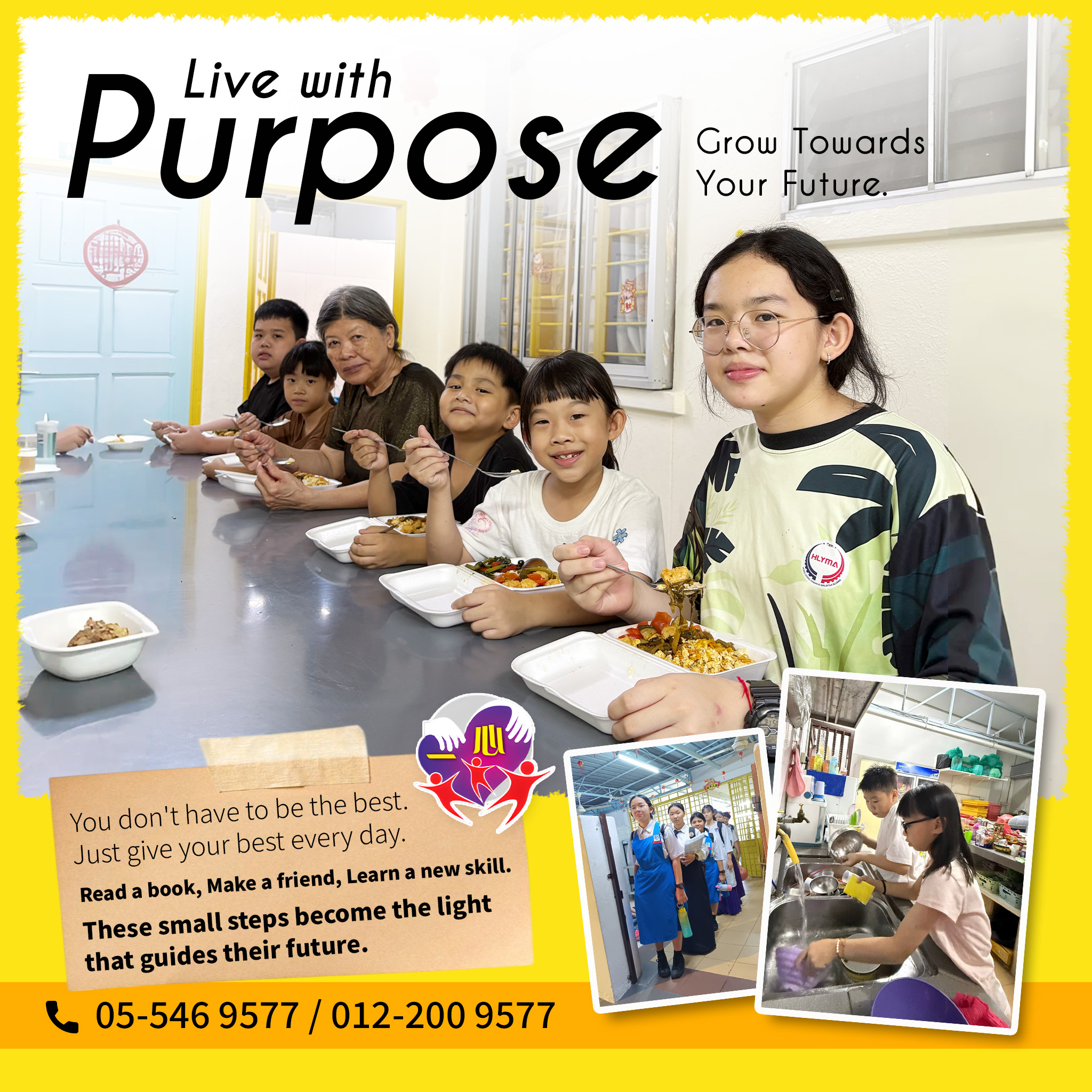 Pertubuhan Pengurusan Pusat Jagaan 1 Malaysia, Perak Facebook ad: Growing up is more than just learning from…