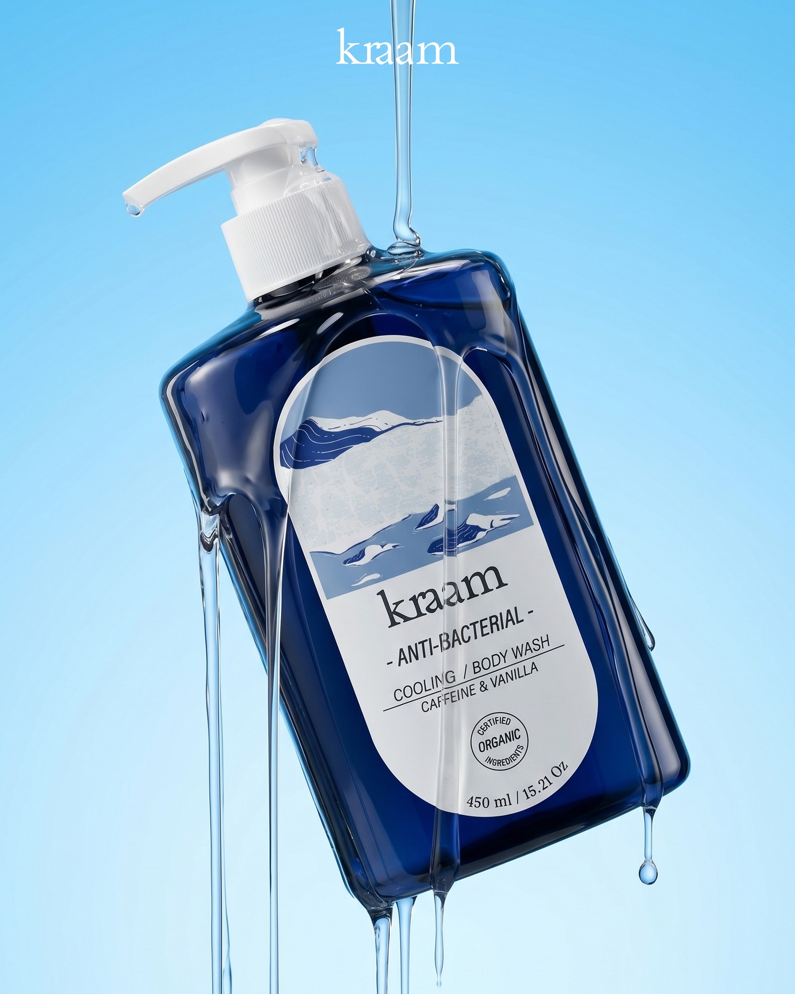 Kraam TH Facebook ad: kraam Anti-Bacterial COOLING Body Wash 450 ml
