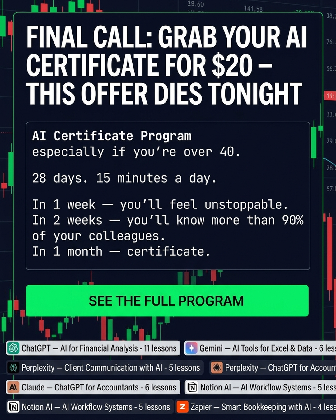 AI Made Simple Facebook ad