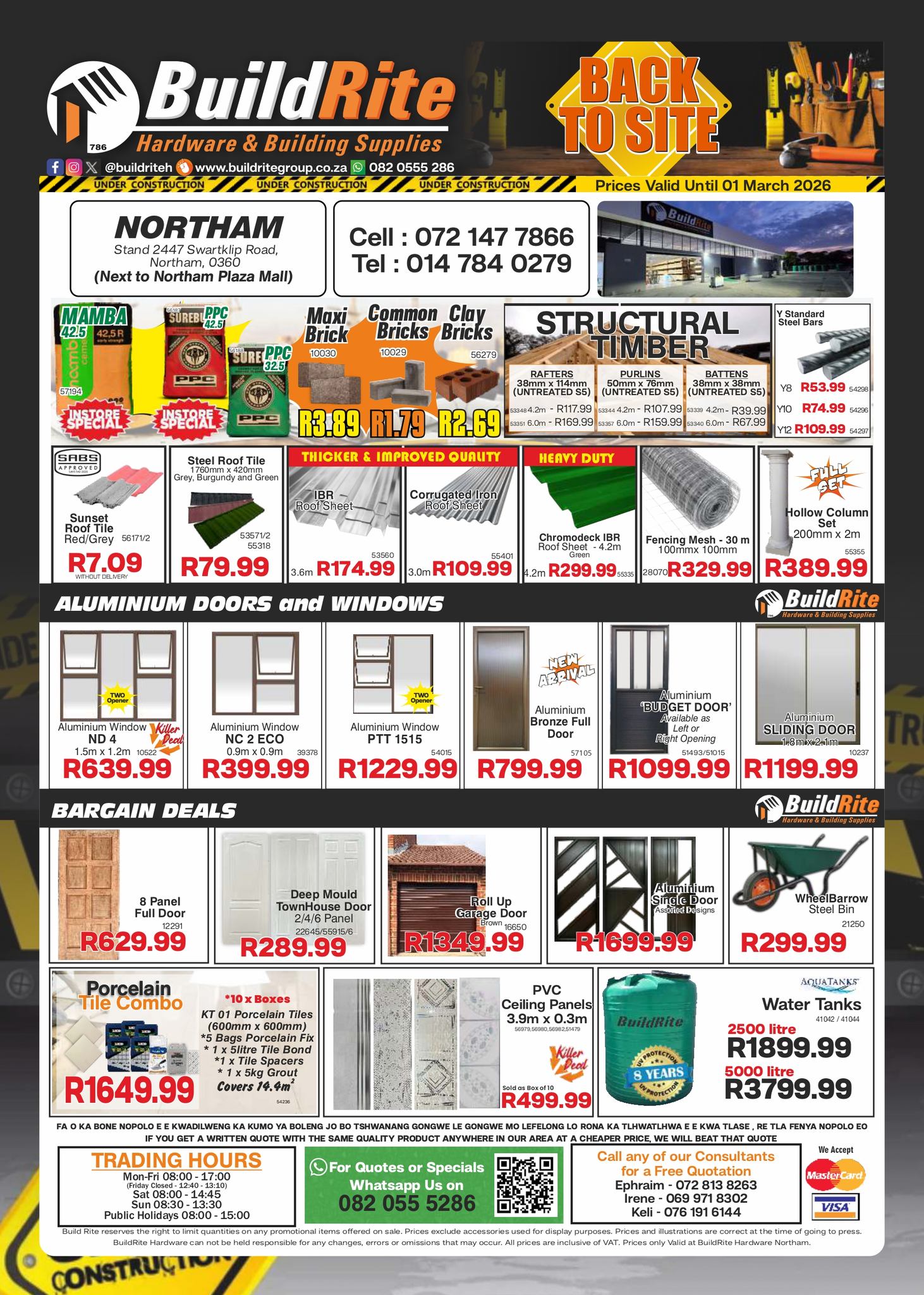 Build Rite Hardware Facebook ad