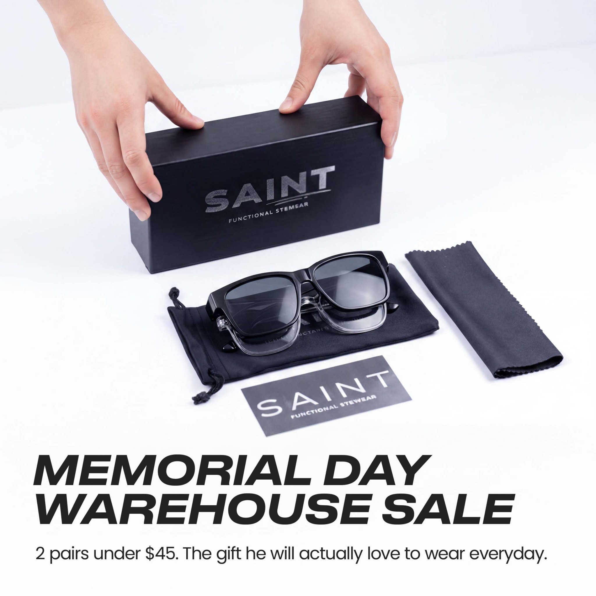 SAINT Eyewear Facebook ad