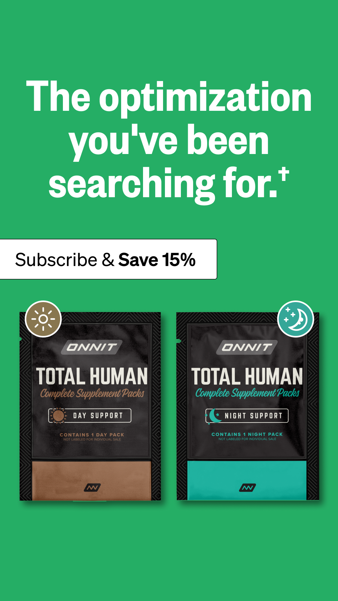Onnit Facebook ad