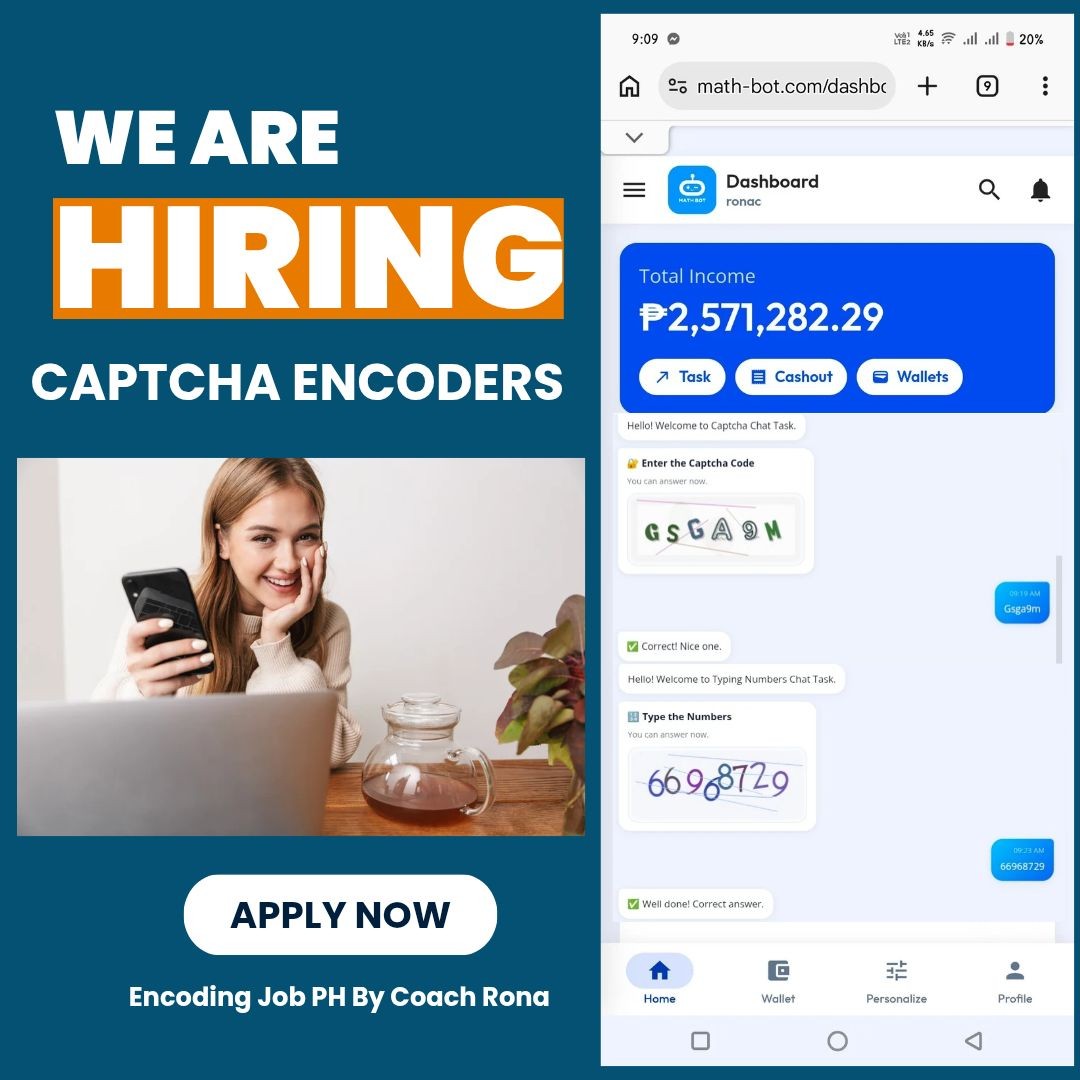 Encoding Job PH By Coach Rona Facebook ad: Chat in Messenger