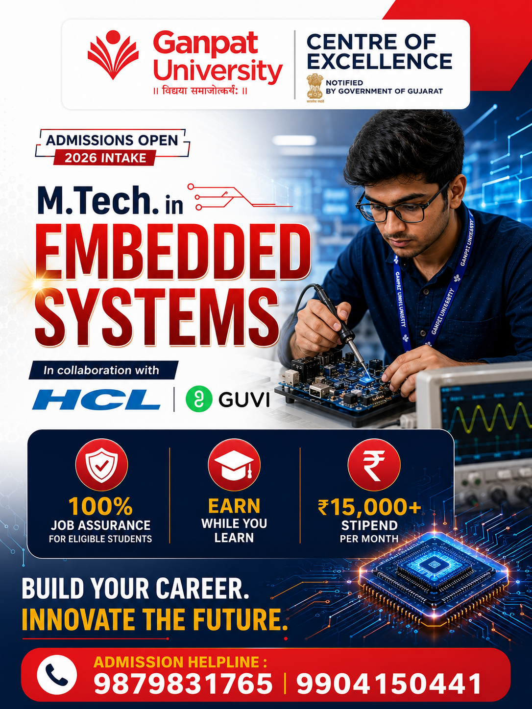 Ganpat University - GUNI, India Facebook ad