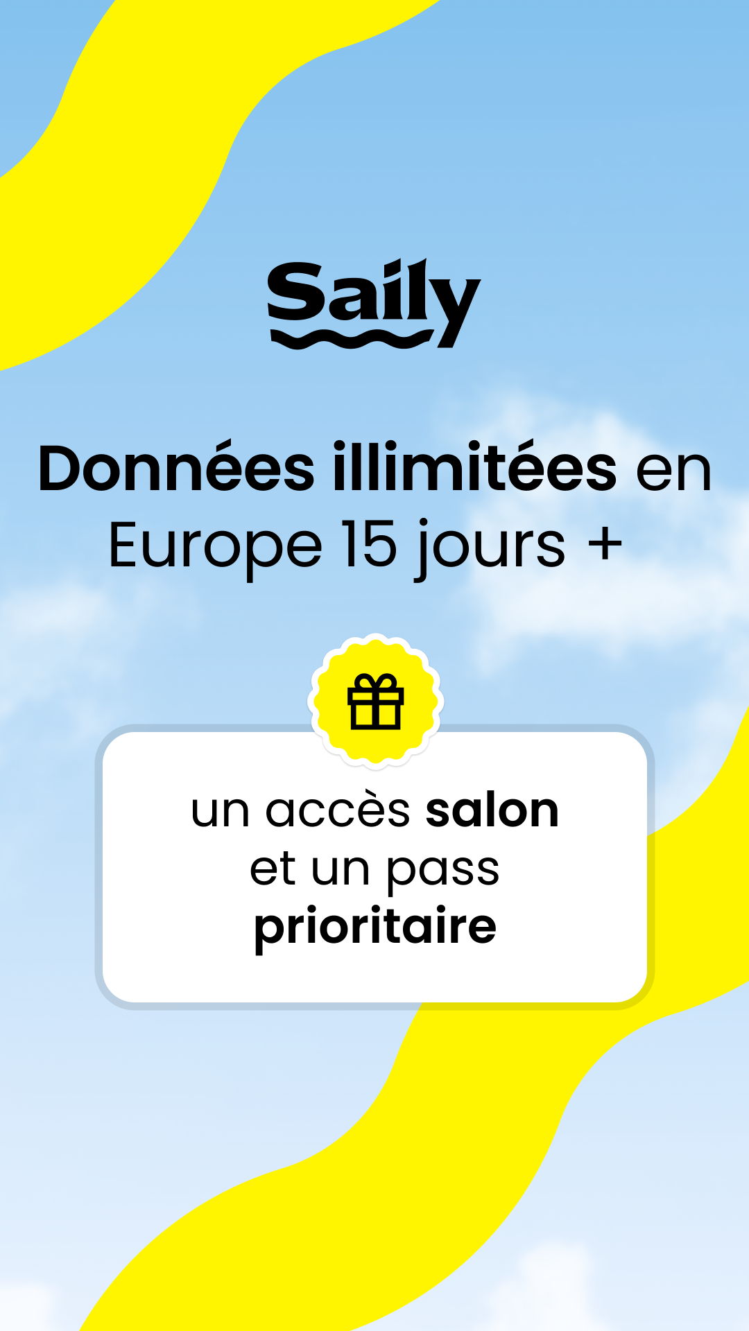 Saily Facebook ad