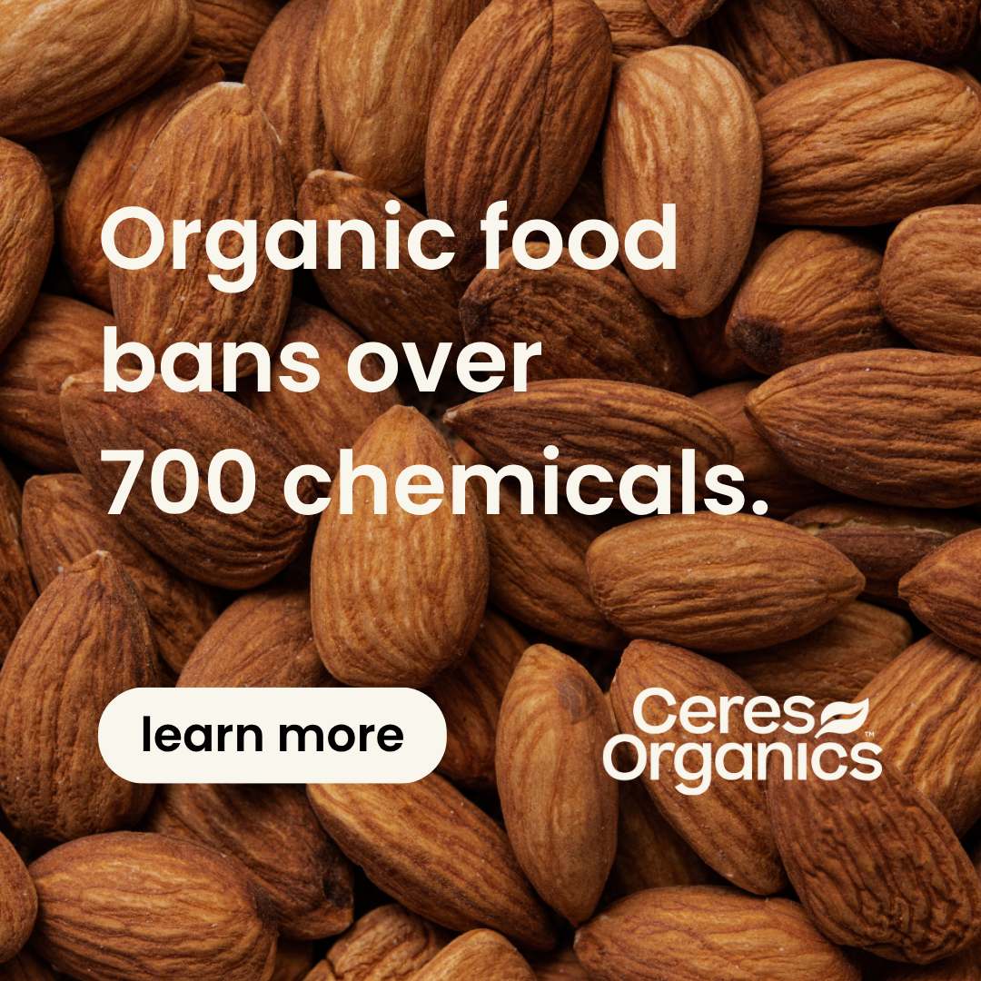 Ceres Organics Facebook ad