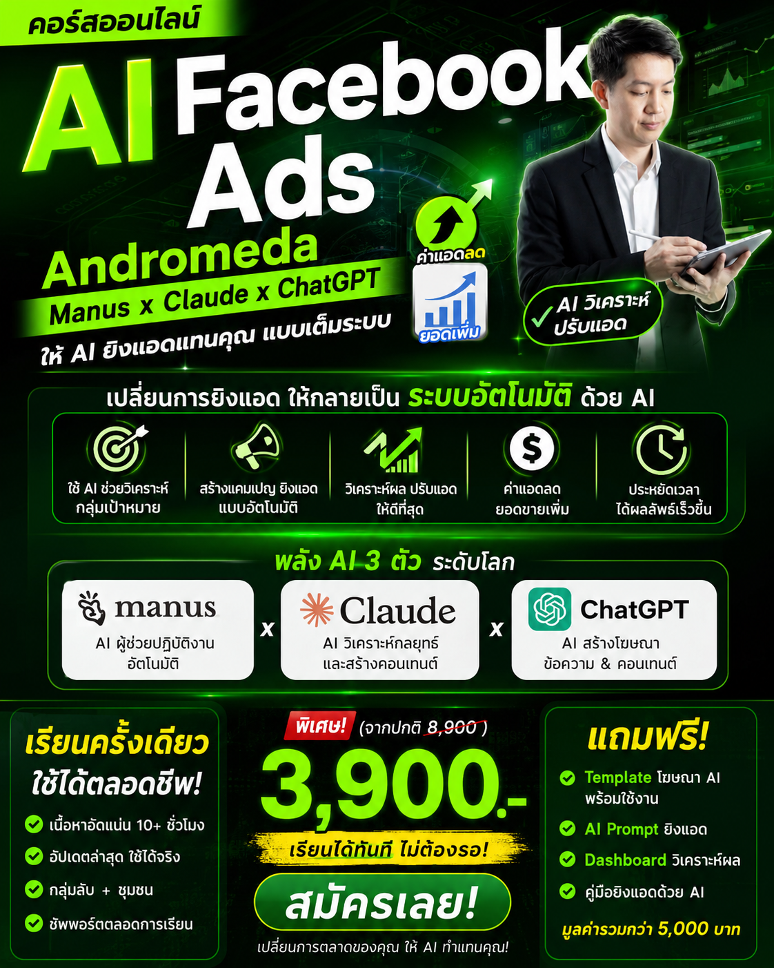 วินเนอร์ ธันย์ธรณ์ Winner Thunthorn Facebook ad